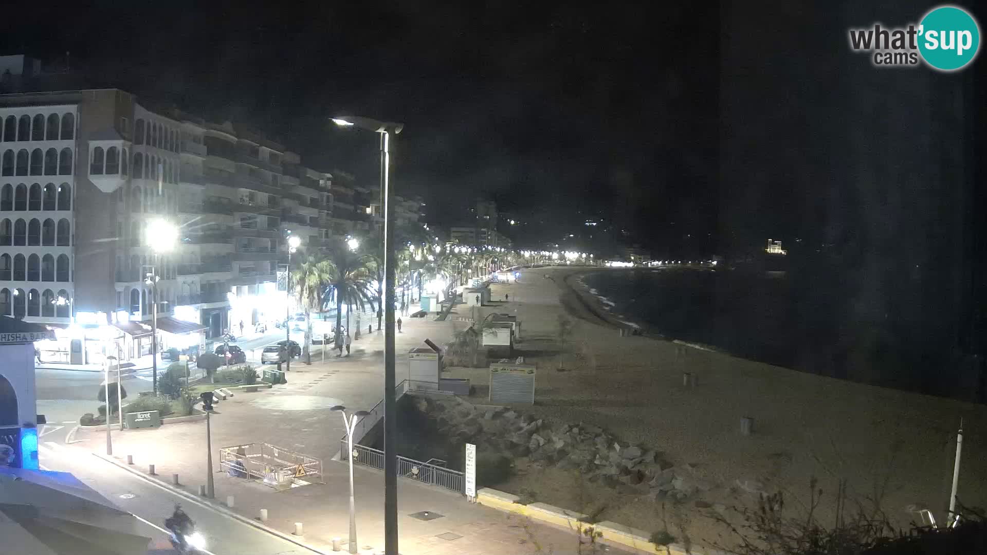Webcam Lloret de Mar – the main beach – – Costa Brava – Spain