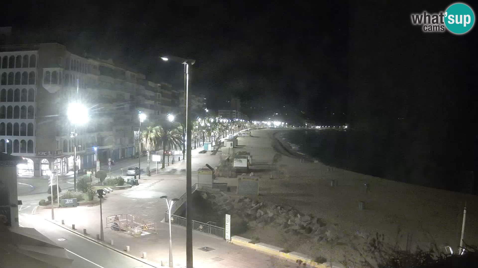 Webcam Live Lloret de Mar – La plage