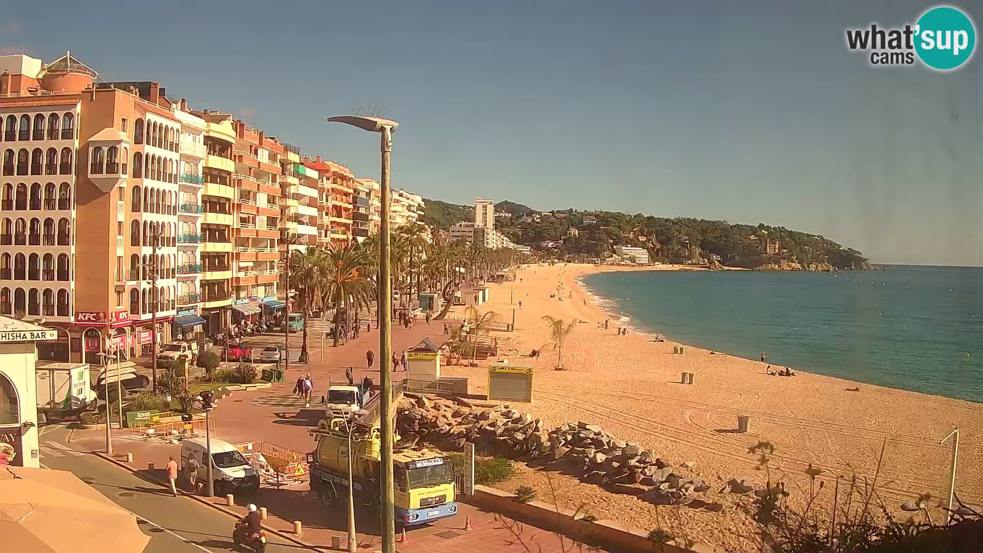 Webcam live Lloret de Mar – Hauptstrand