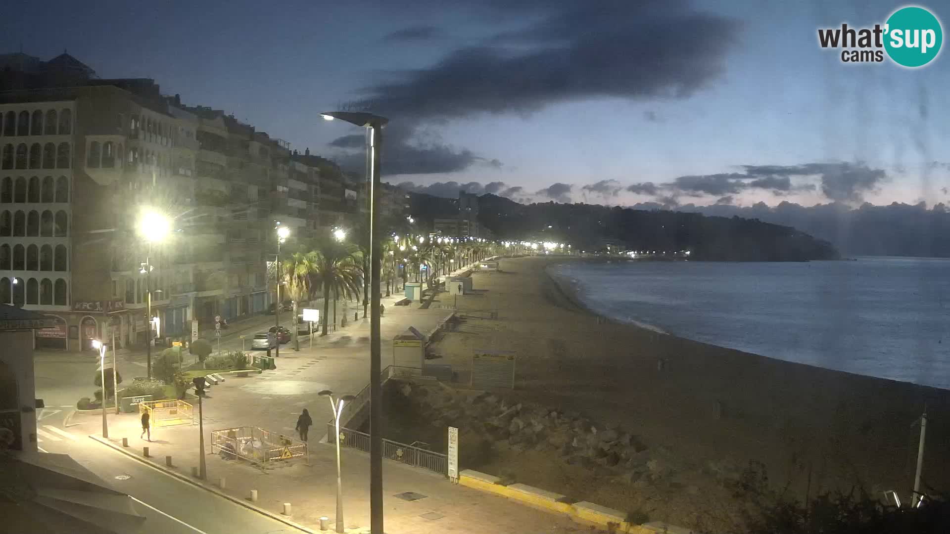Webcam Lloret de Mar – the main beach – – Costa Brava – Spain