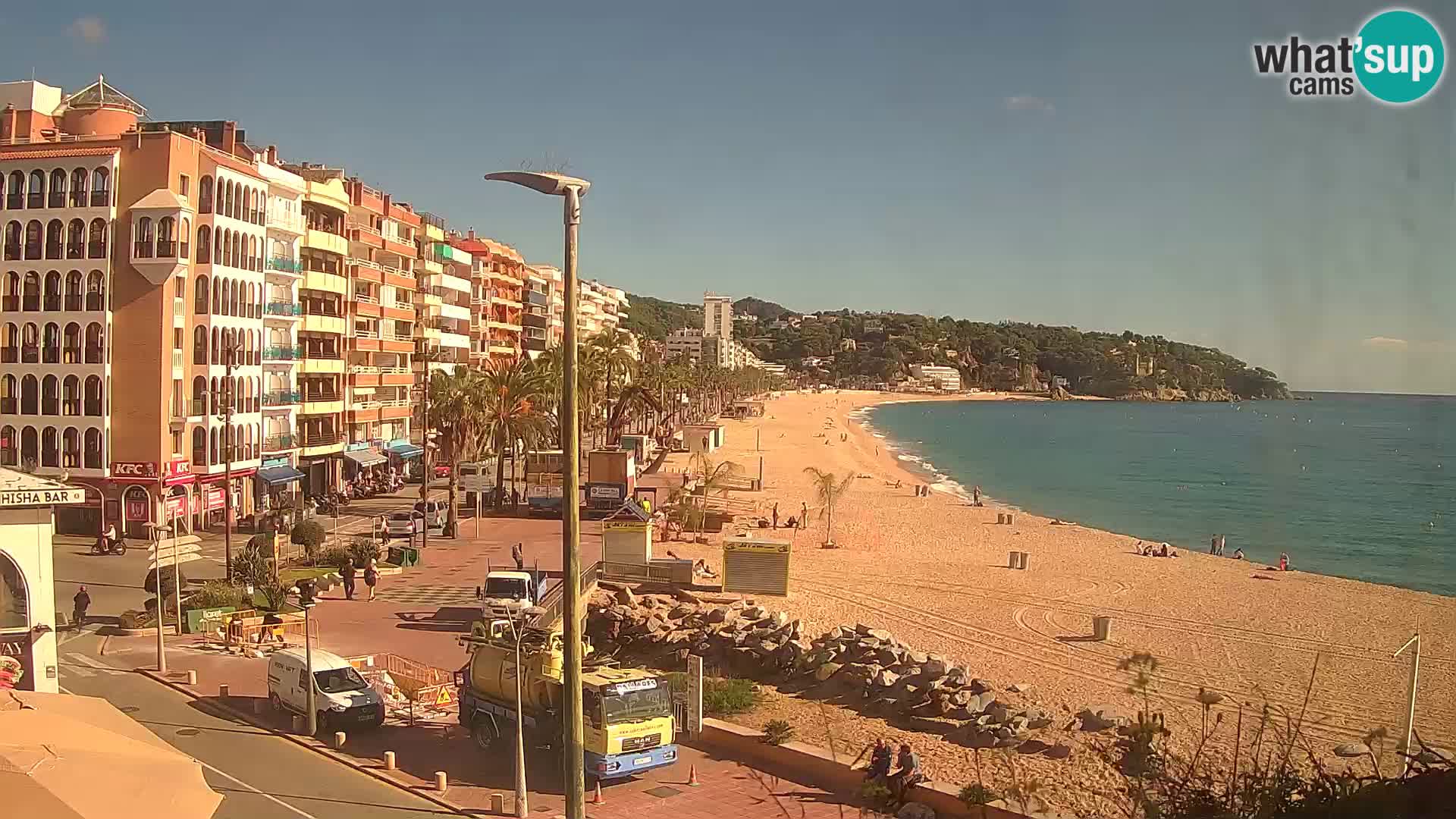 Webcam live Lloret de Mar – Hauptstrand