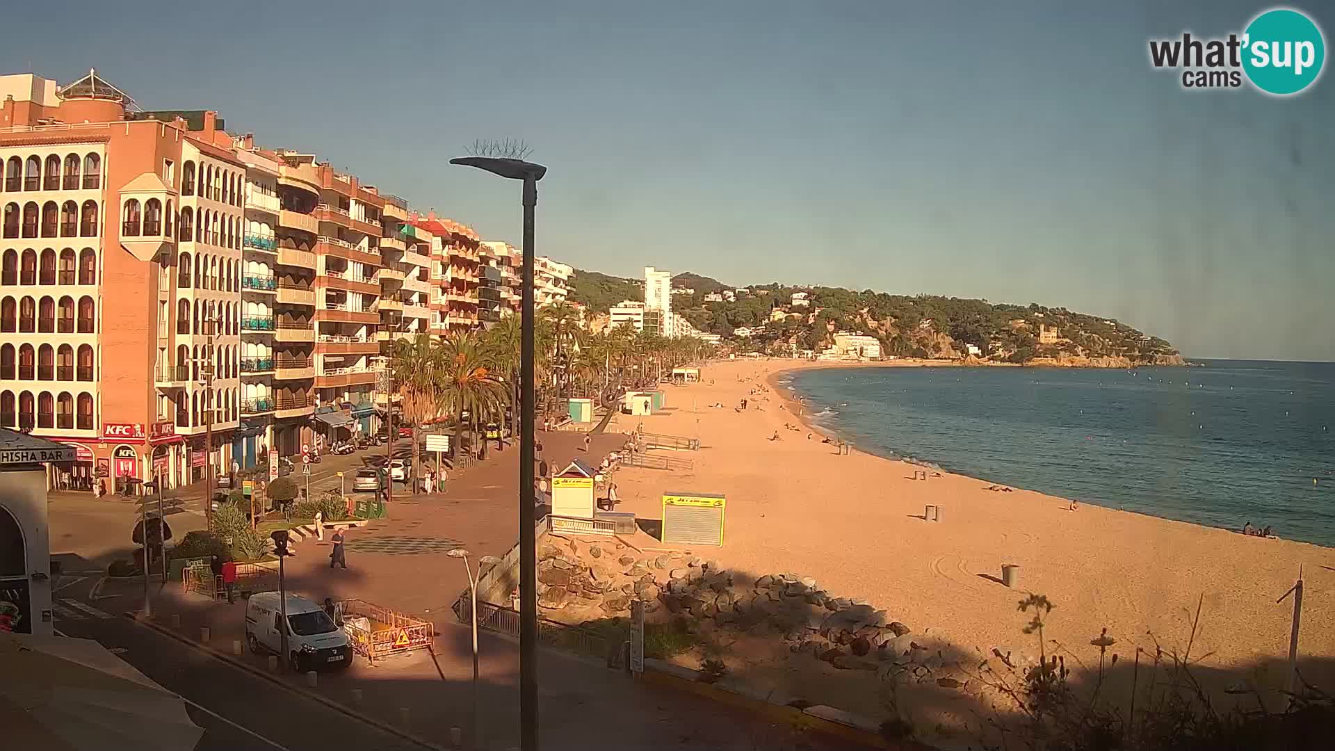 Webcam live Lloret de Mar – Hauptstrand