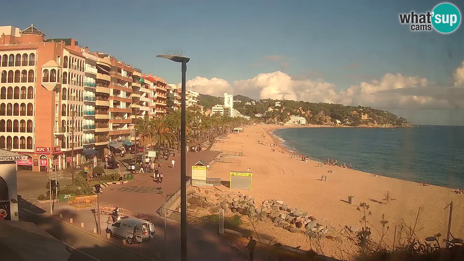 Webcam live Lloret de Mar – Playa
