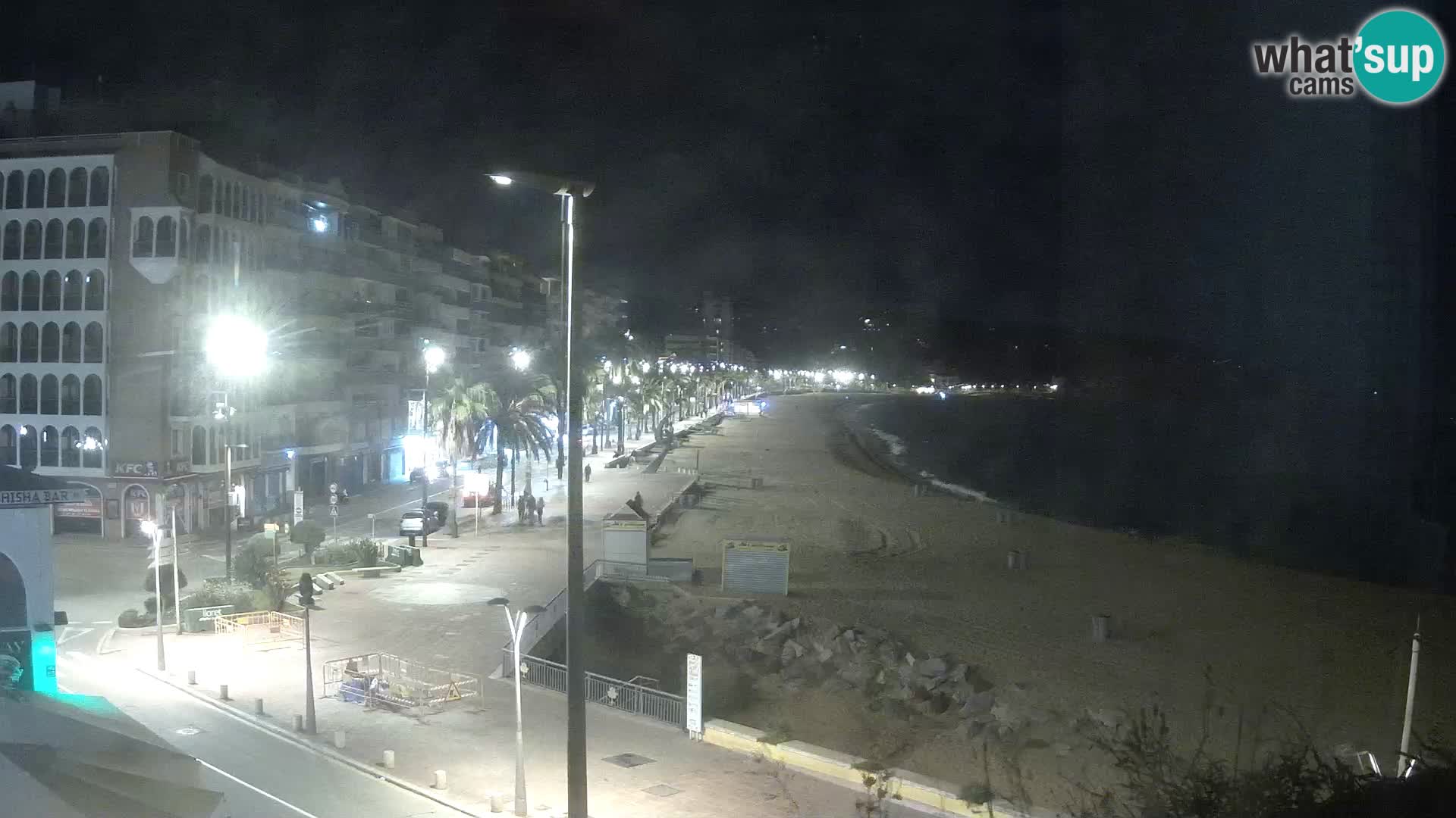 Webcam Lloret de Mar – the main beach – – Costa Brava – Spain