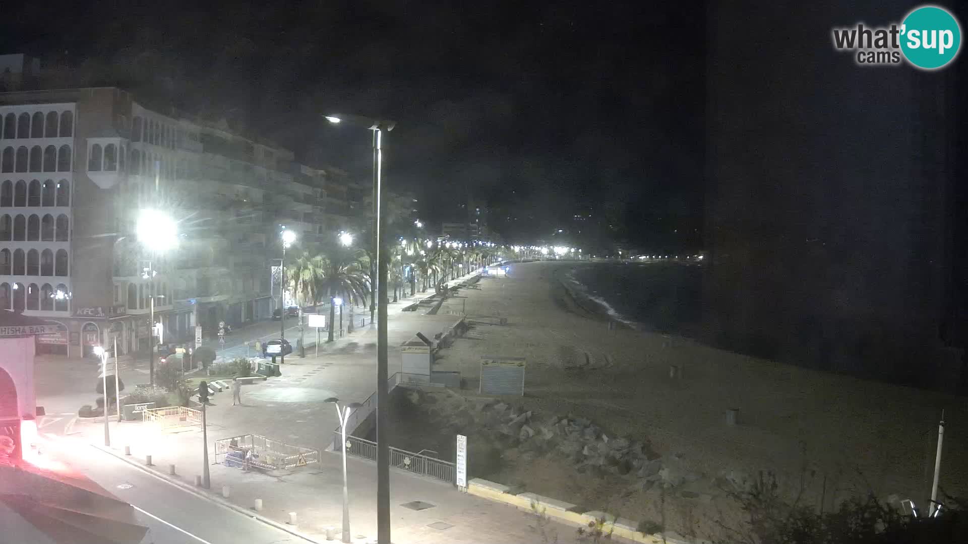 Webcam Lloret de Mar – the main beach – – Costa Brava – Spain