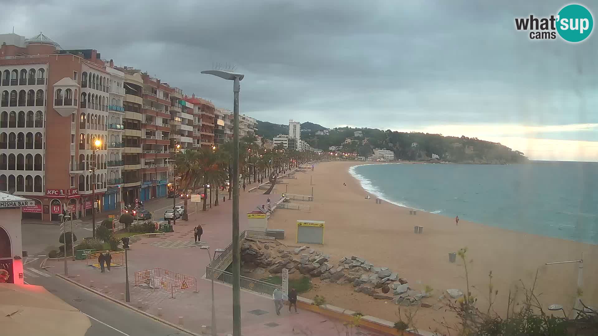 Web kamera Lloret de Mar – plaža