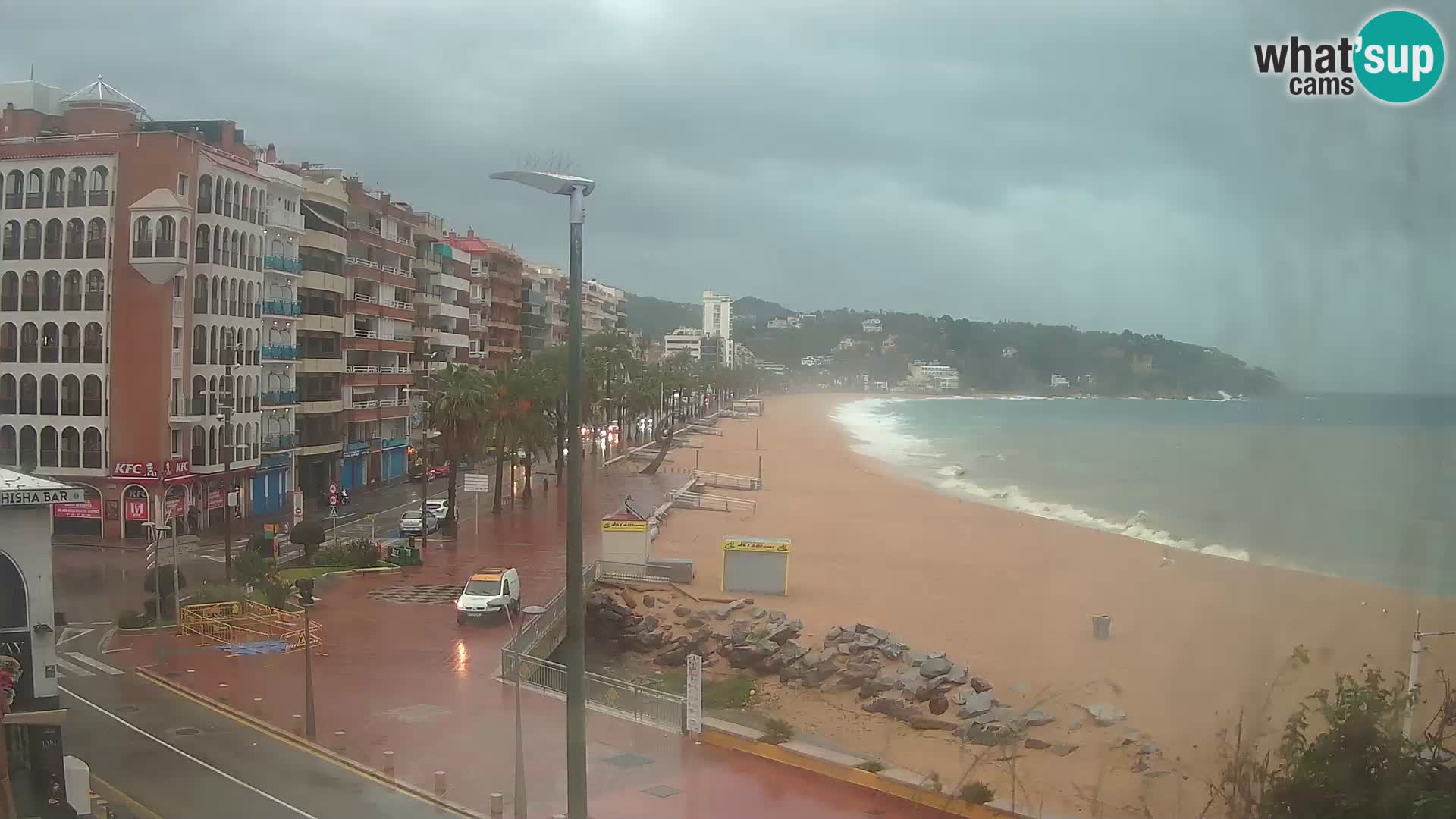 Web kamera Lloret de Mar – plaža