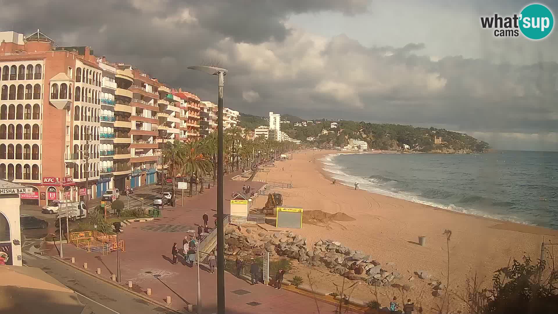 Kamera v živo Lloret de Mar – plaža