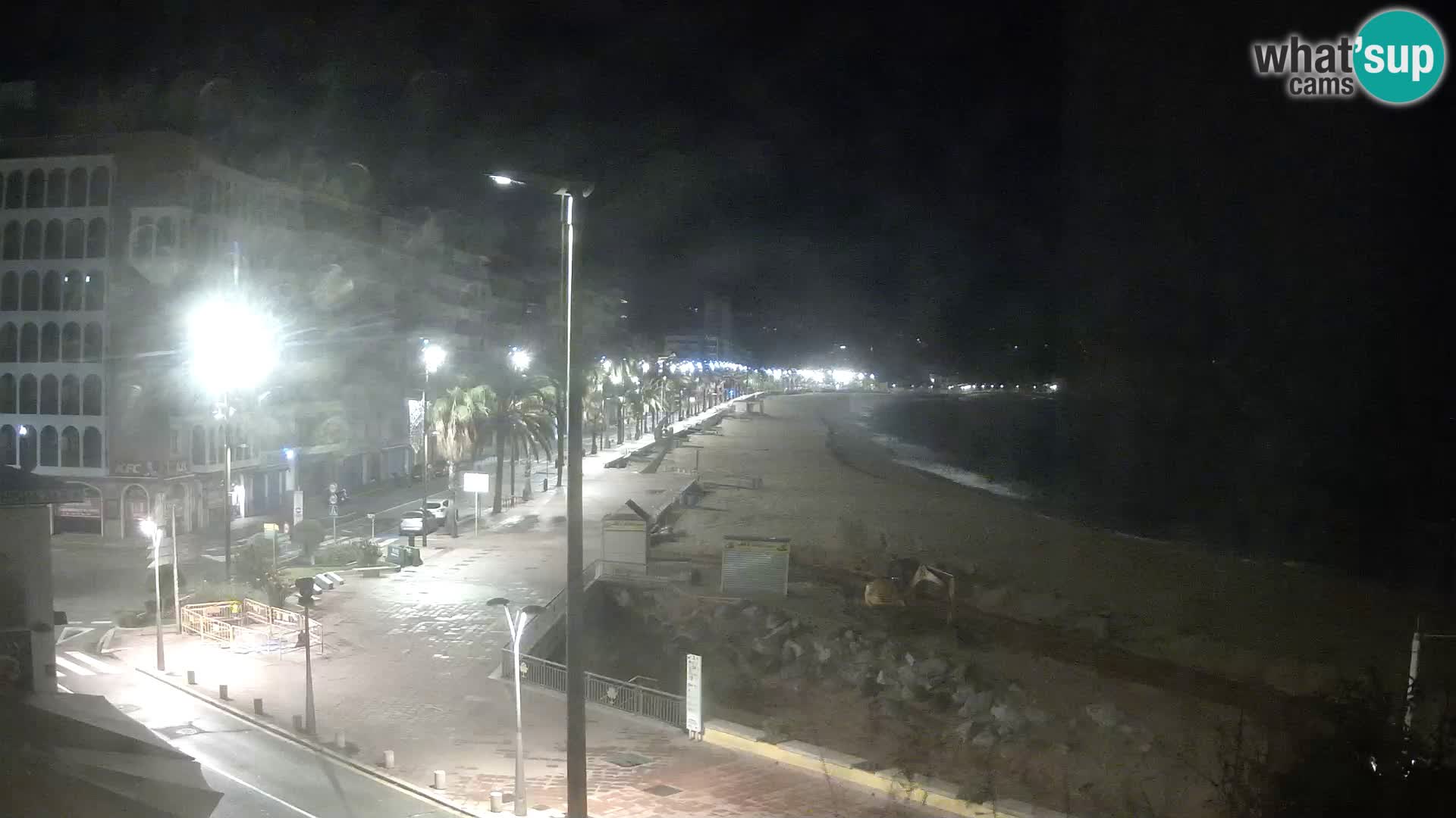 Webcam Lloret de Mar – the main beach – – Costa Brava – Spain