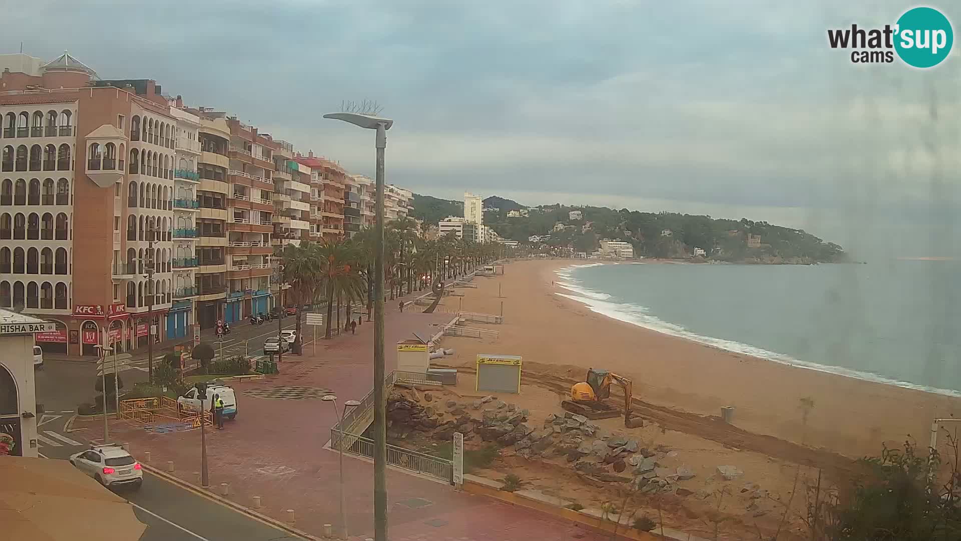 Webcam Lloret de Mar – the main beach – – Costa Brava – Spain