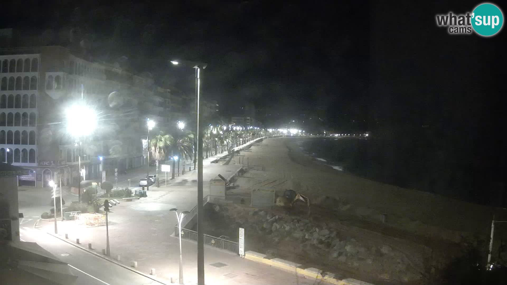 Web kamera Lloret de Mar – plaža