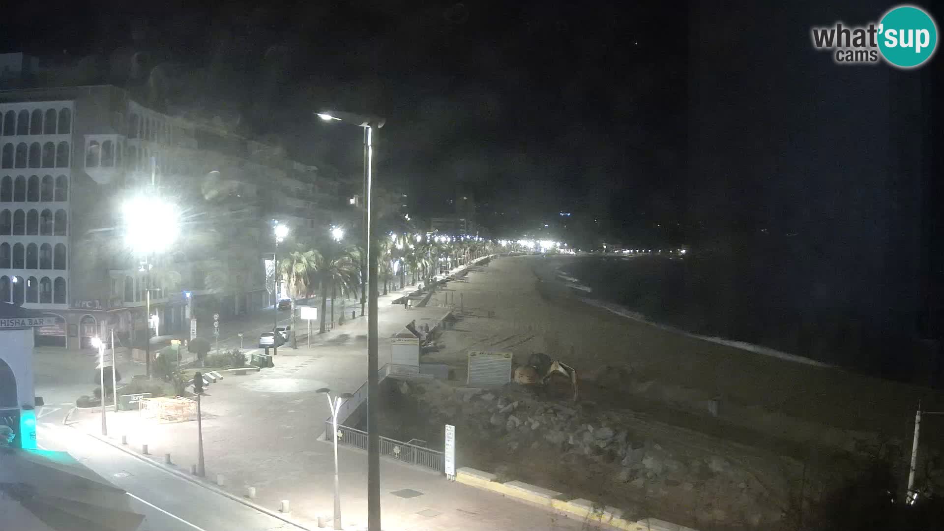 Webcam Lloret de Mar – the main beach – – Costa Brava – Spain