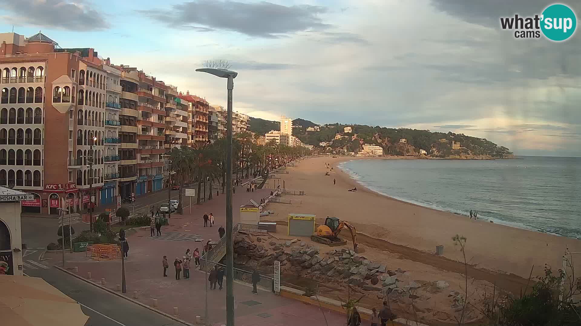 Kamera v živo Lloret de Mar – plaža