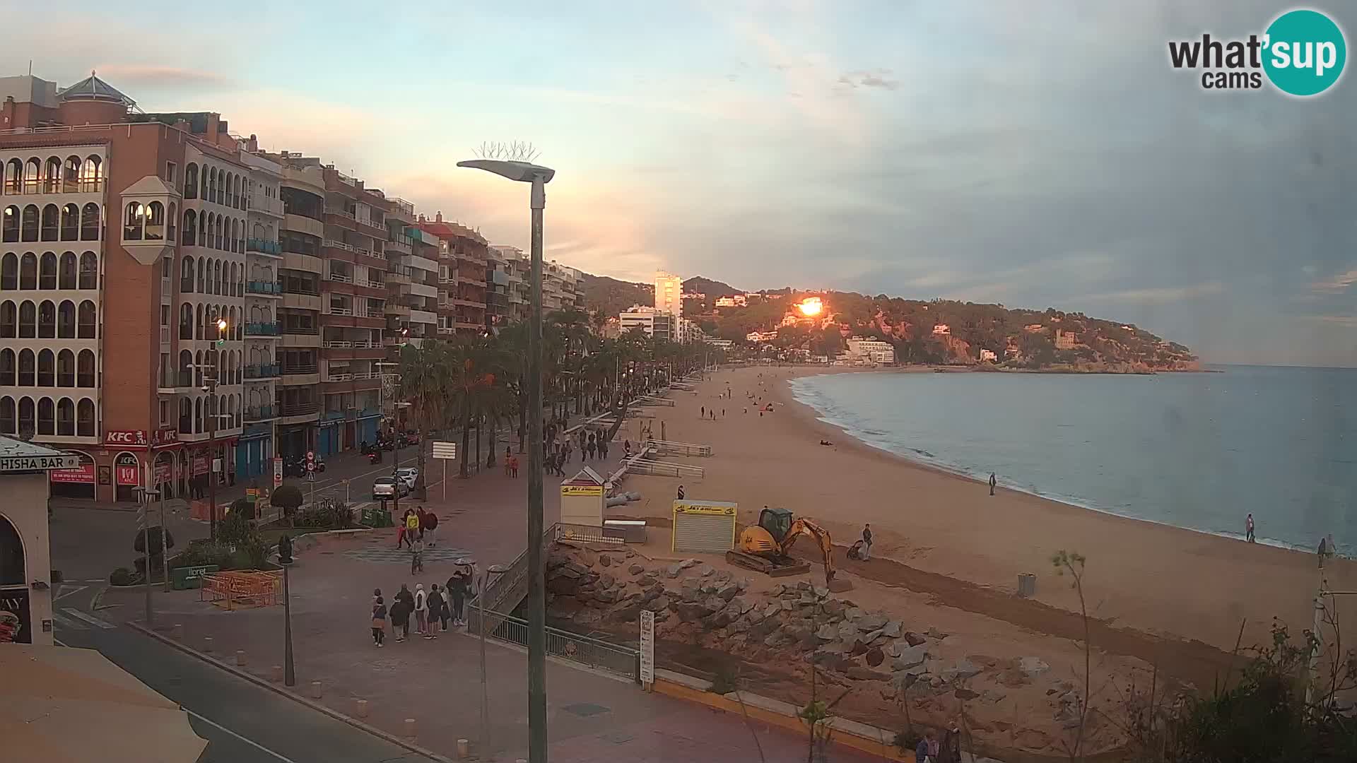 Webcam Live Lloret de Mar – La plage