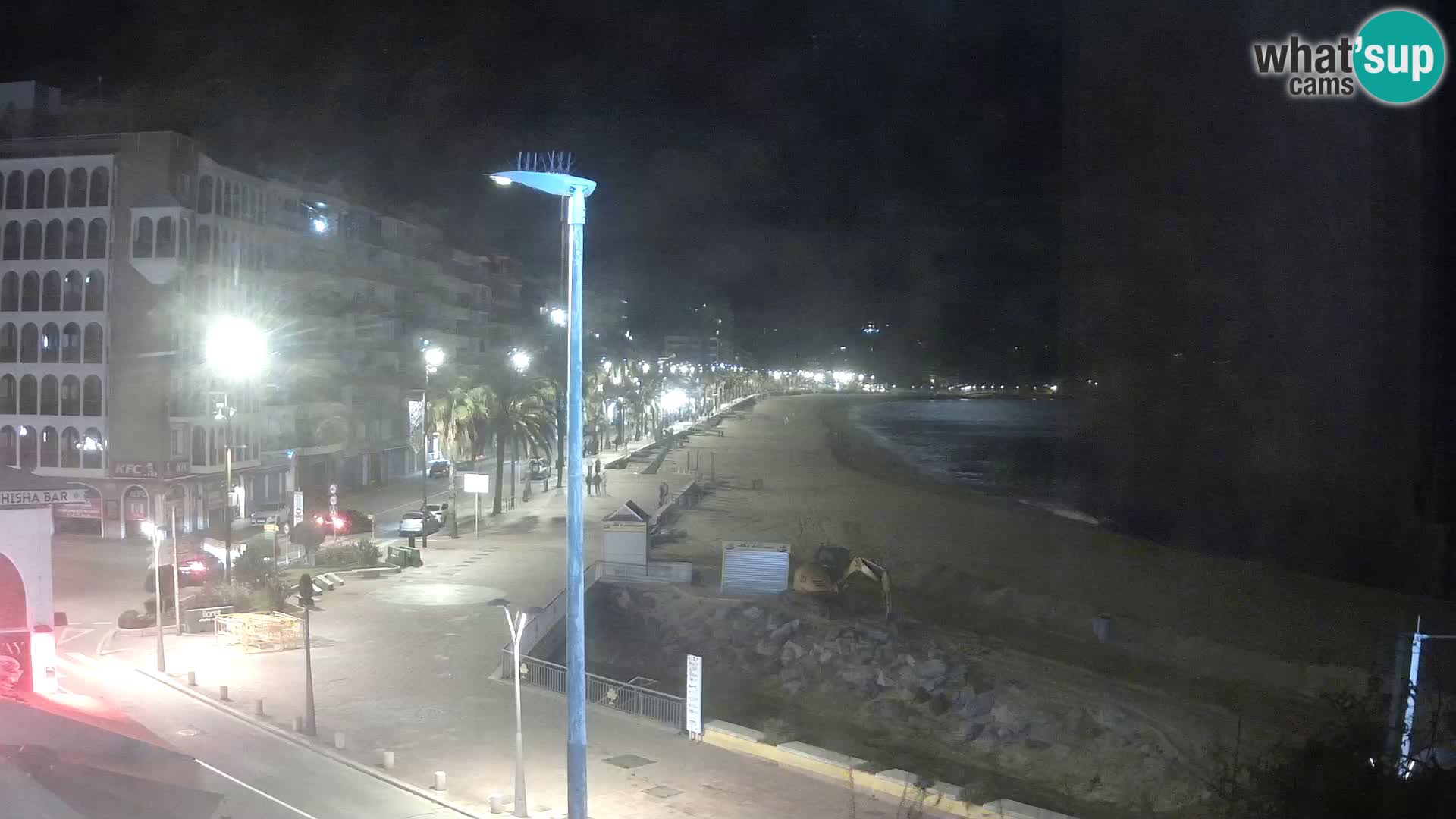 Webcam Lloret de Mar – the main beach – – Costa Brava – Spain