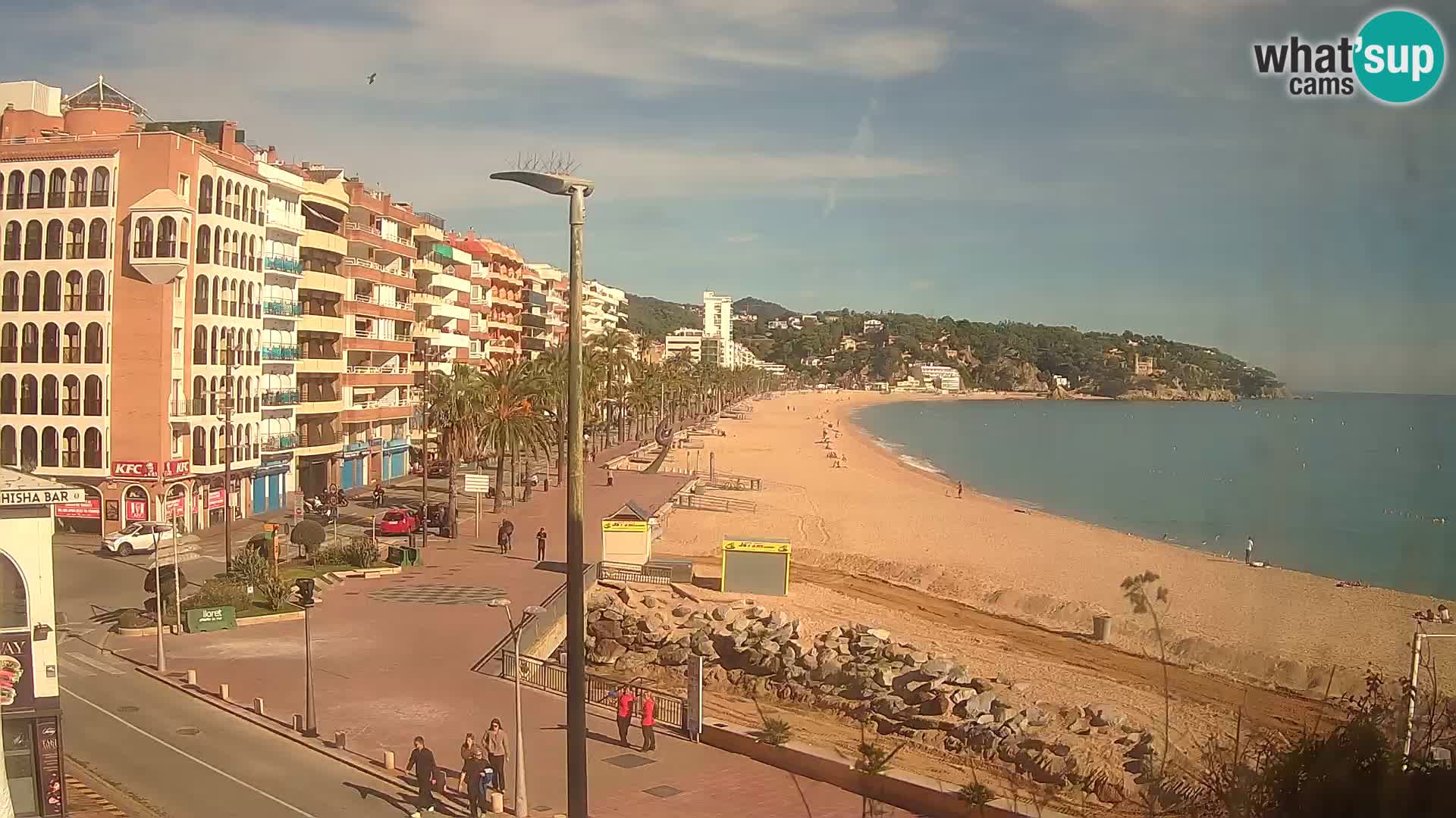 Webcam Lloret de Mar  – Playa principal