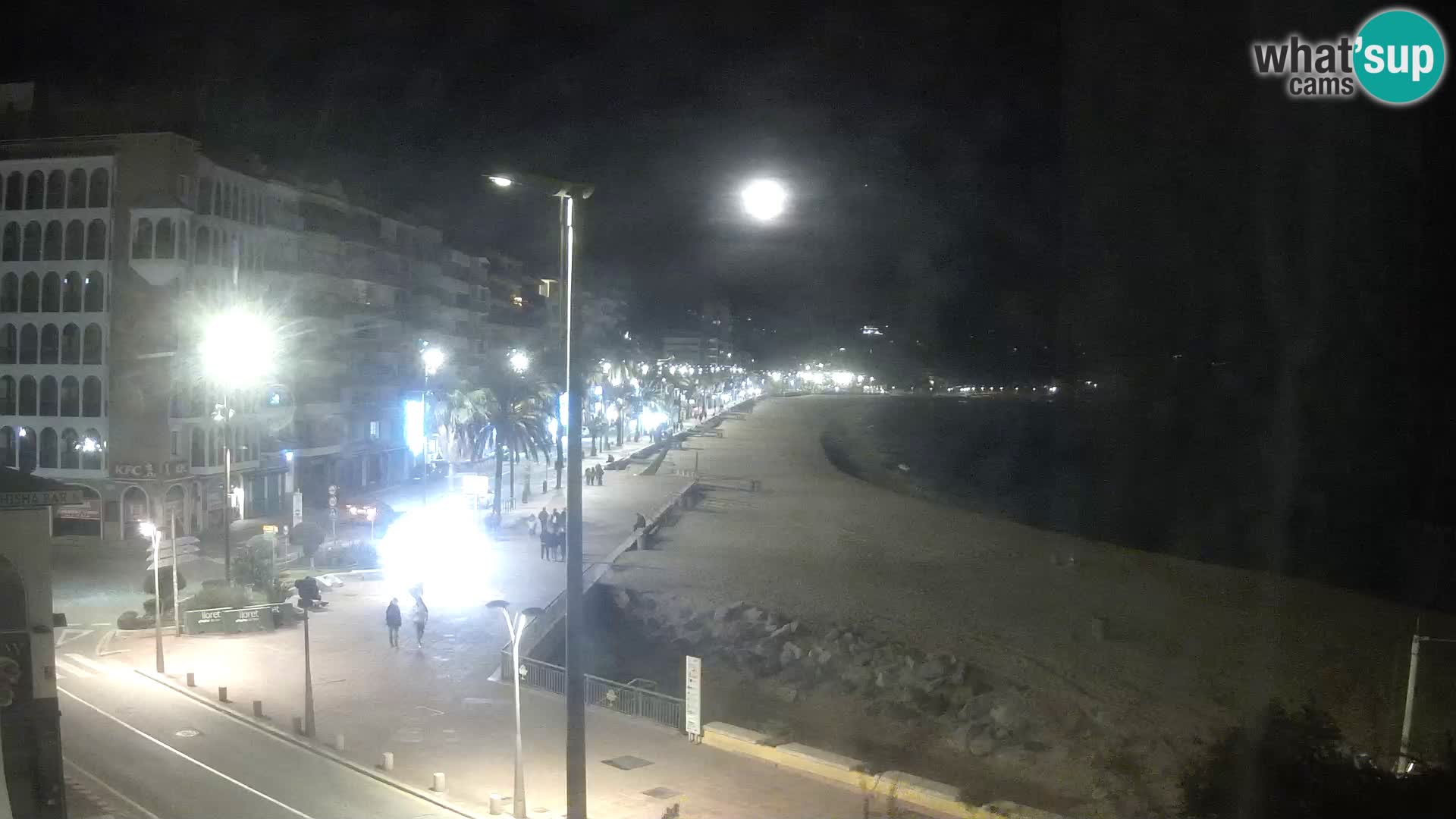 Webcam Lloret de Mar – the main beach – – Costa Brava – Spain