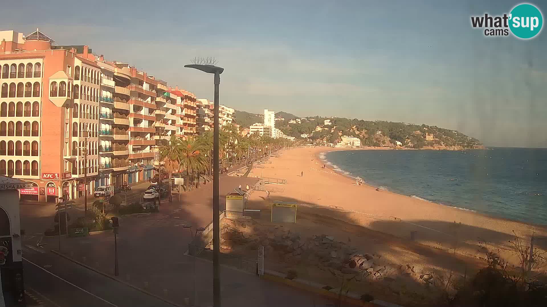 Webcam live Lloret de Mar – la spiaggia principale