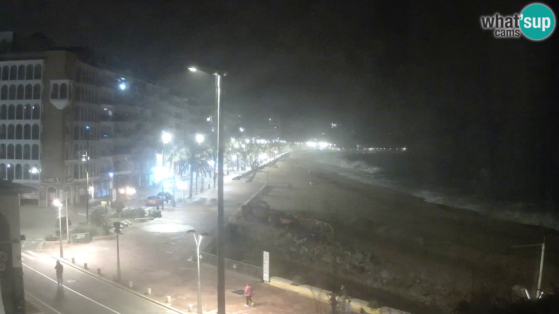 Webcam Lloret de Mar – the main beach – – Costa Brava – Spain