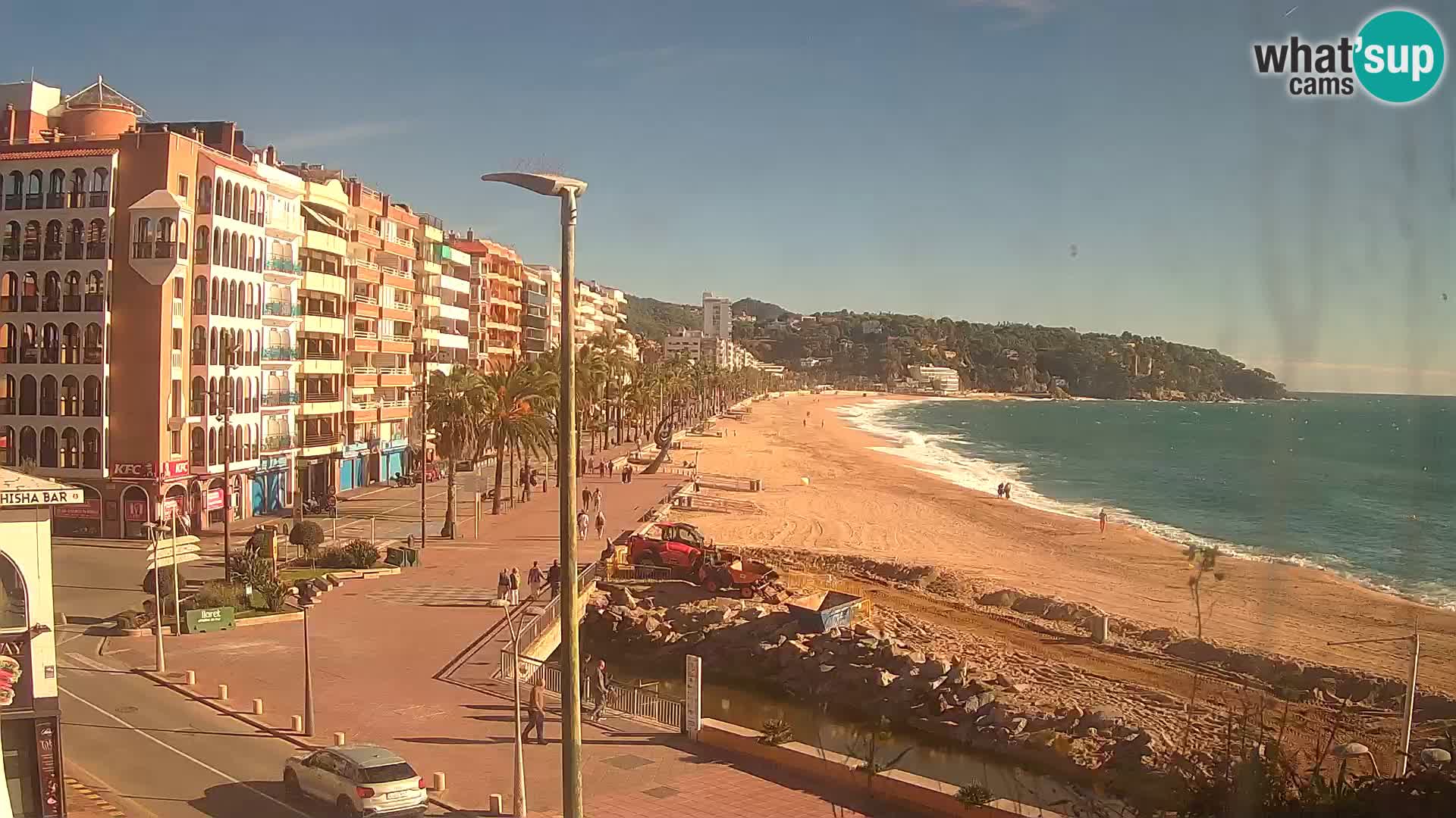 Webcam streaming Lloret de Mar – Plage