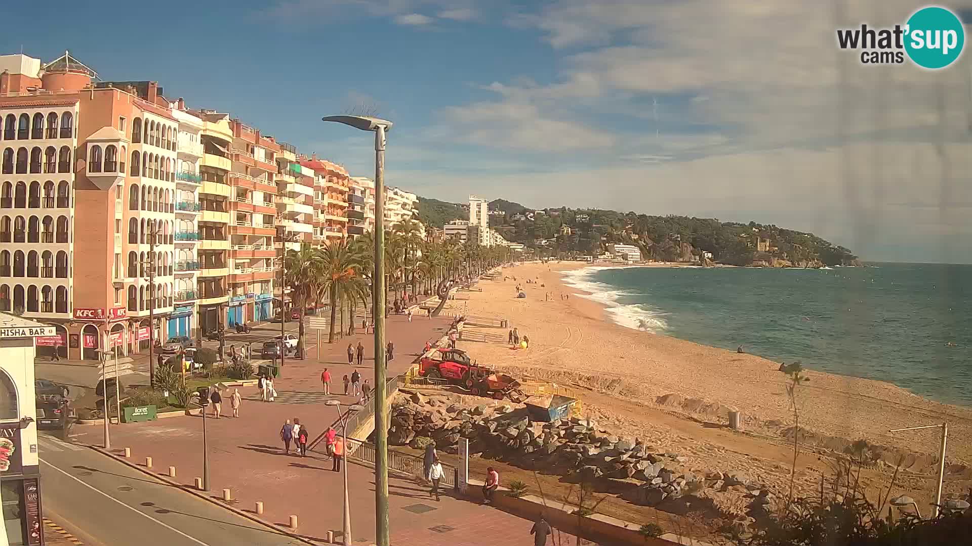 Webcam live Lloret de Mar – Hauptstrand