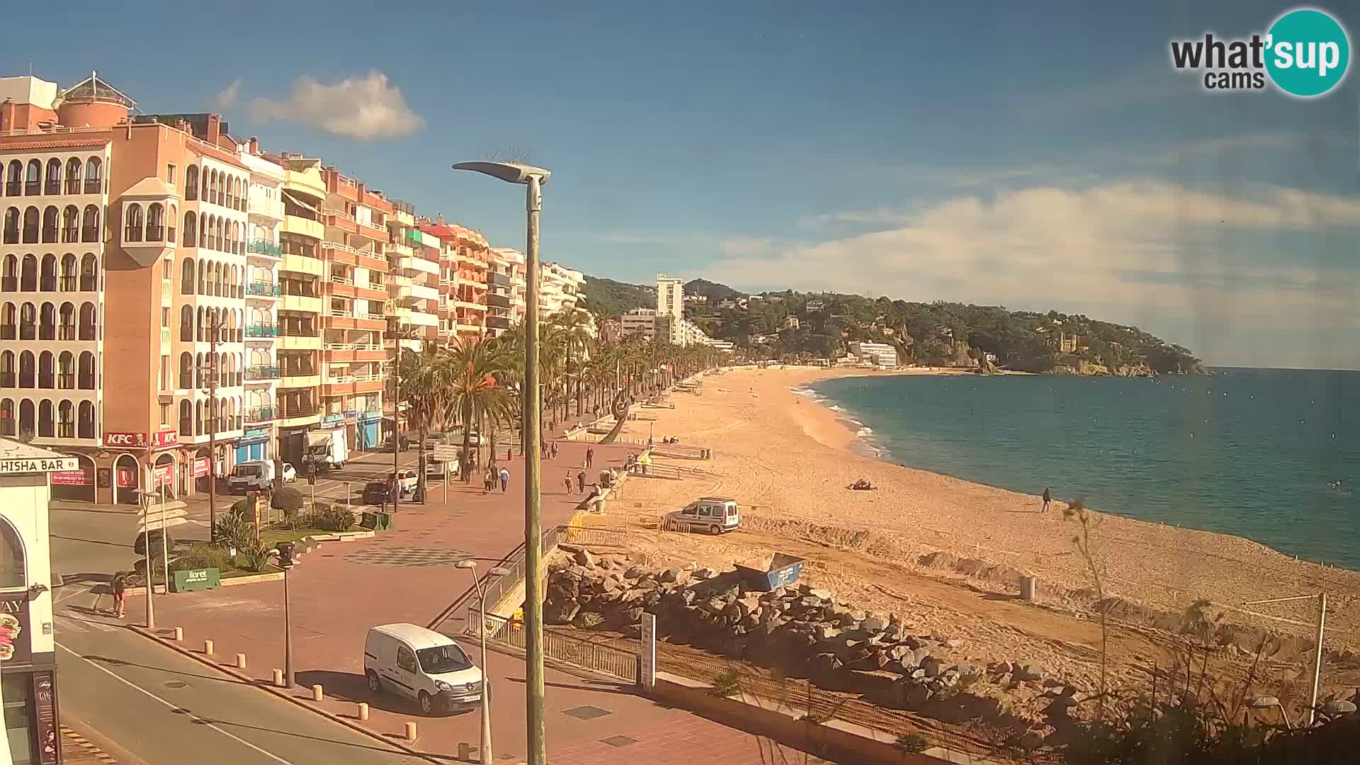 Webcam live Lloret de Mar – Hauptstrand