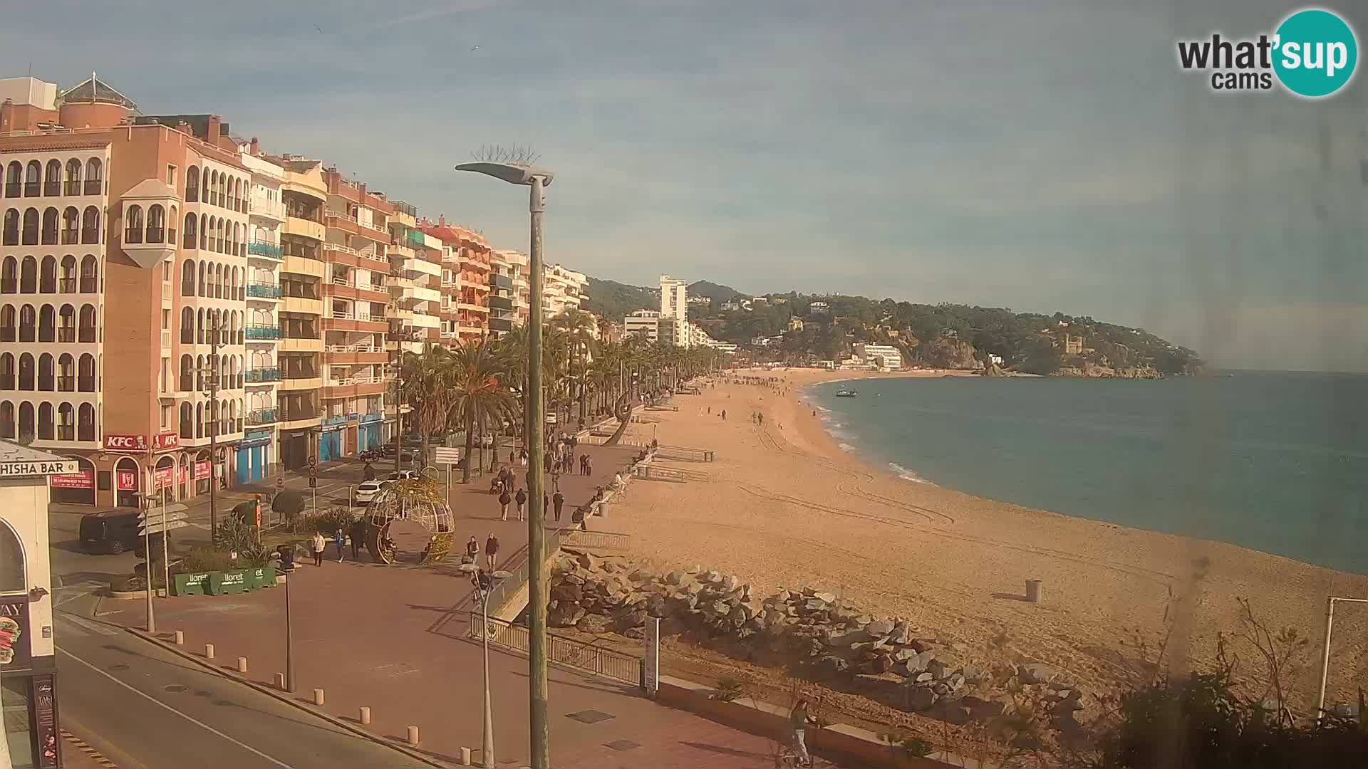 Kamera v živo Lloret de Mar – plaža