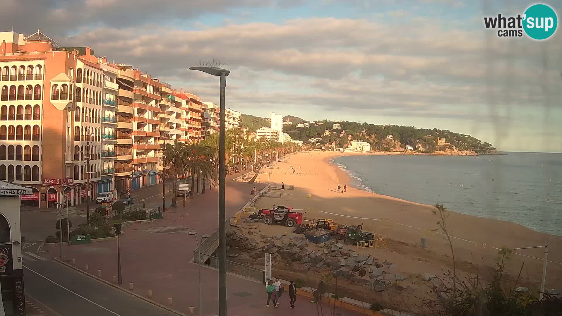 Webcam Lloret de Mar  – Playa principal