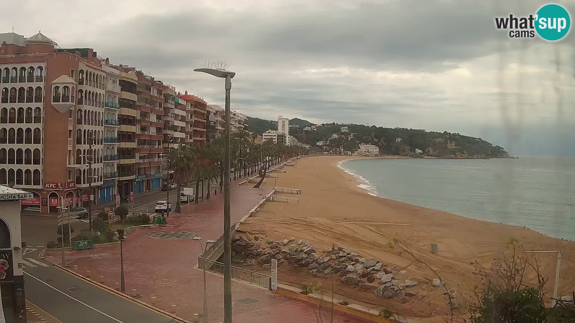 Web kamera Lloret de Mar – plaža