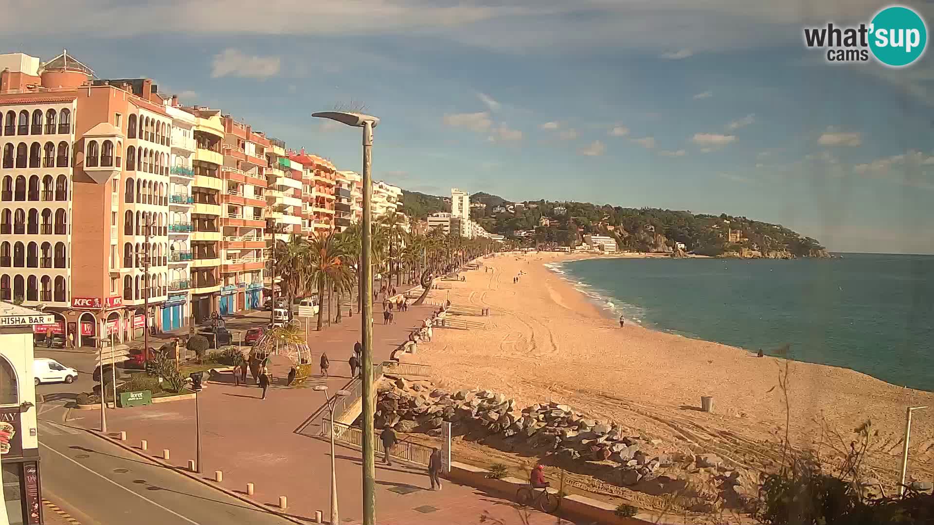 Webcam live Lloret de Mar – Hauptstrand
