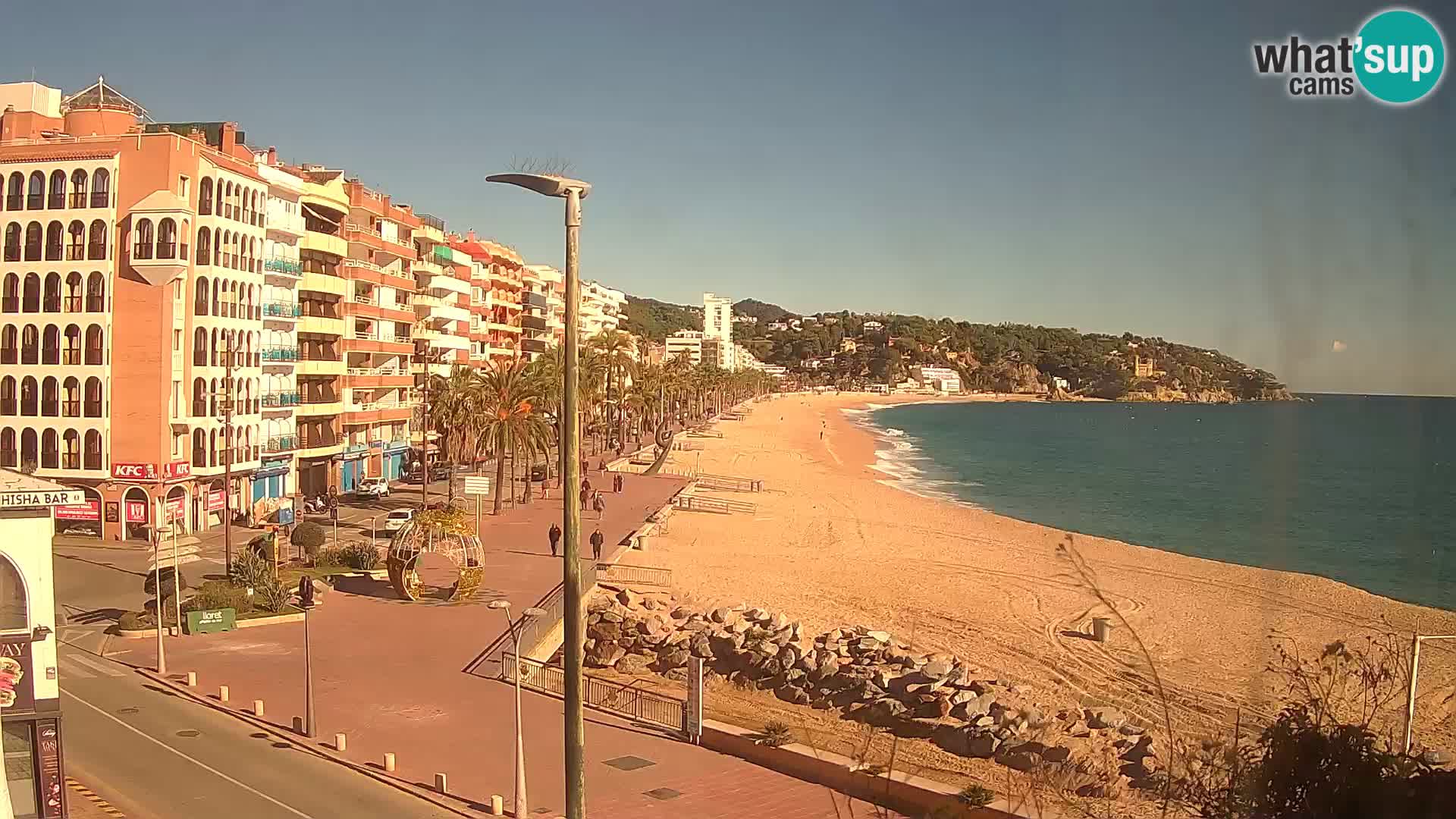 Webcam live Lloret de Mar – la spiaggia principale