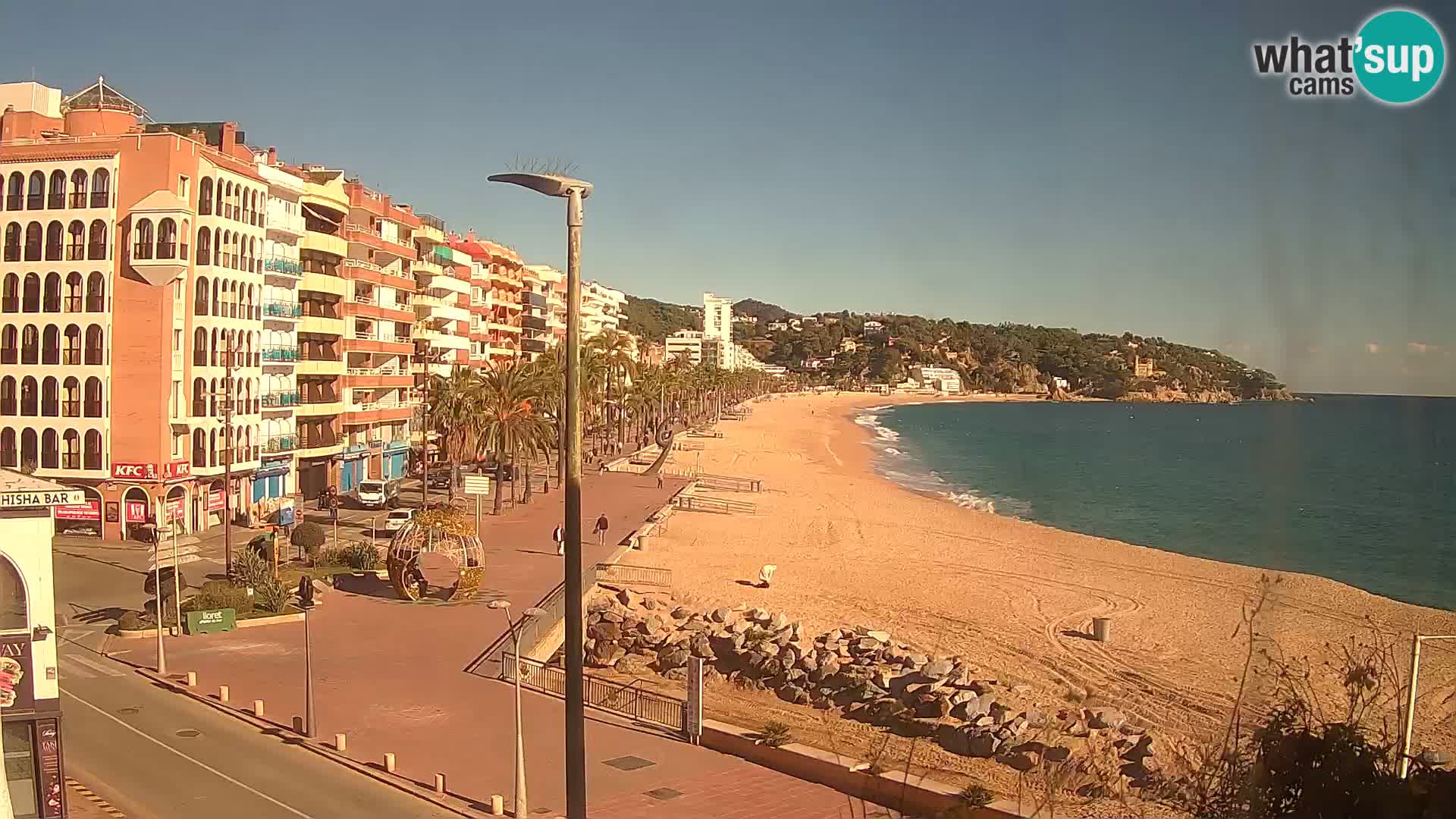 Webcam live Lloret de Mar – la spiaggia principale