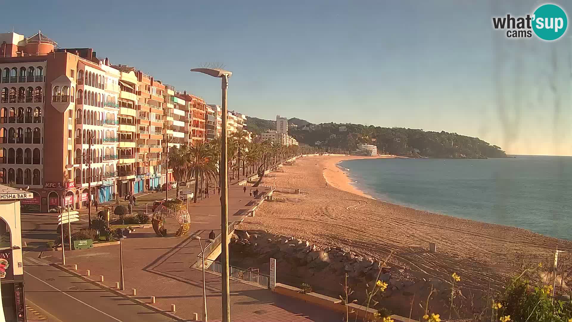 Webcam streaming Lloret de Mar – Plage