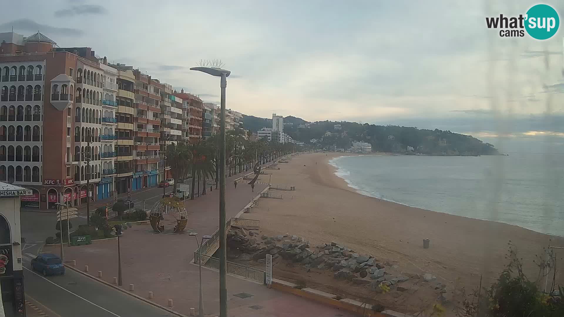 Webcam streaming Lloret de Mar – Plage