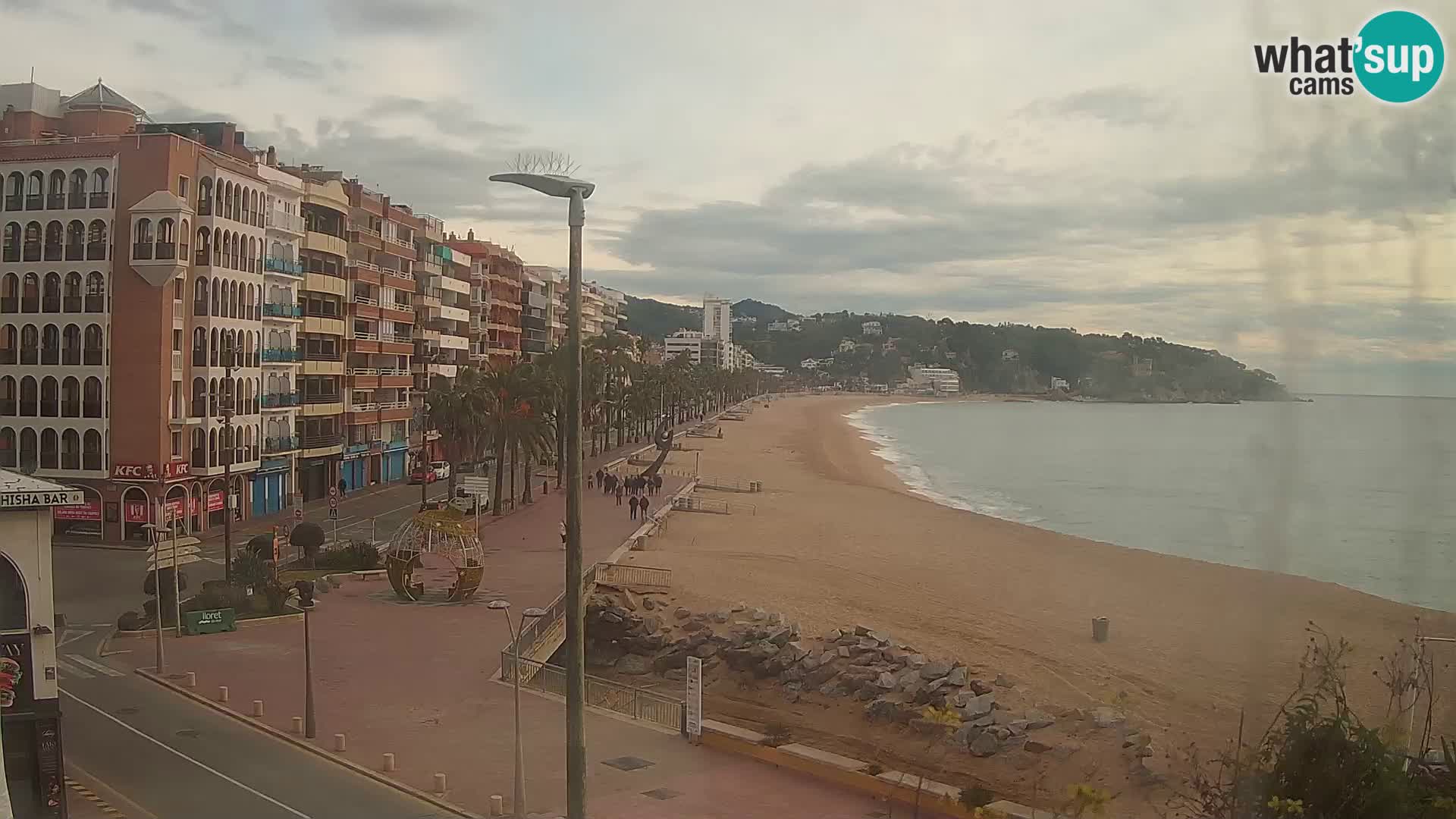 Webcam streaming Lloret de Mar – Plage