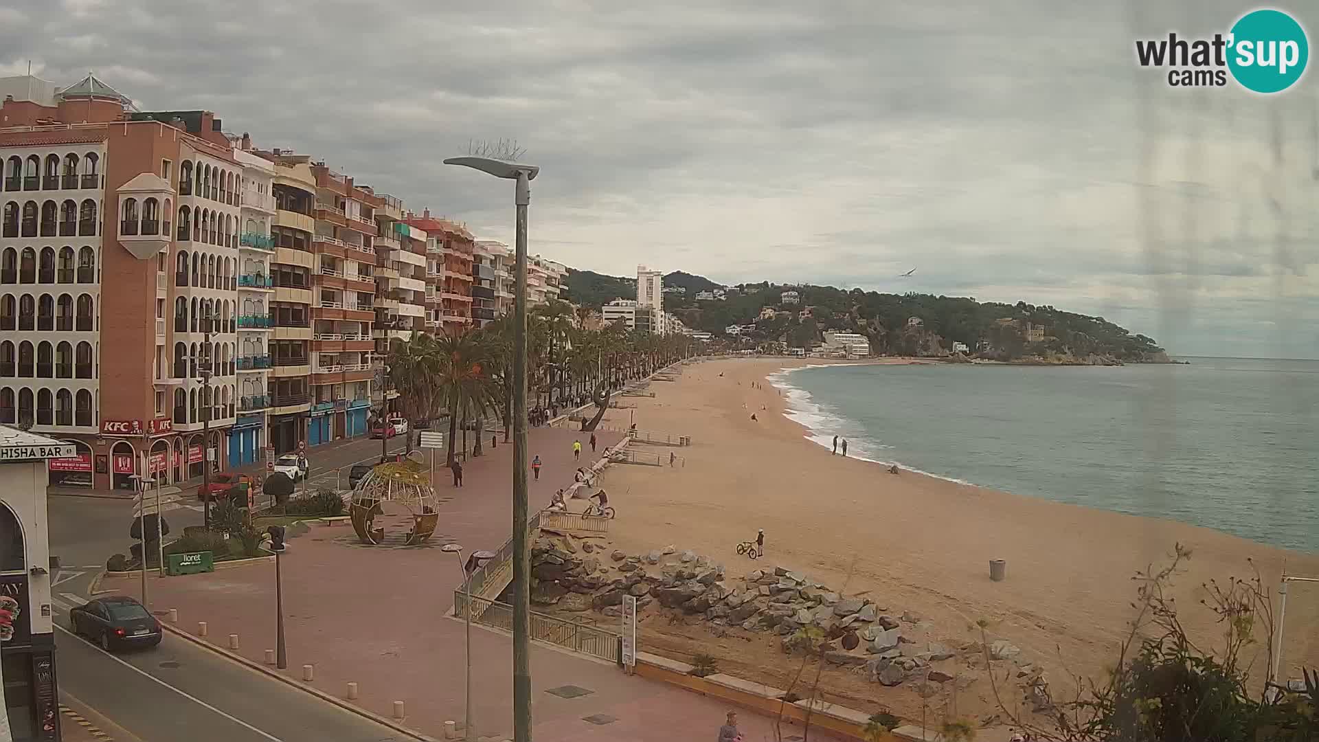 Webcam streaming Lloret de Mar – Plage