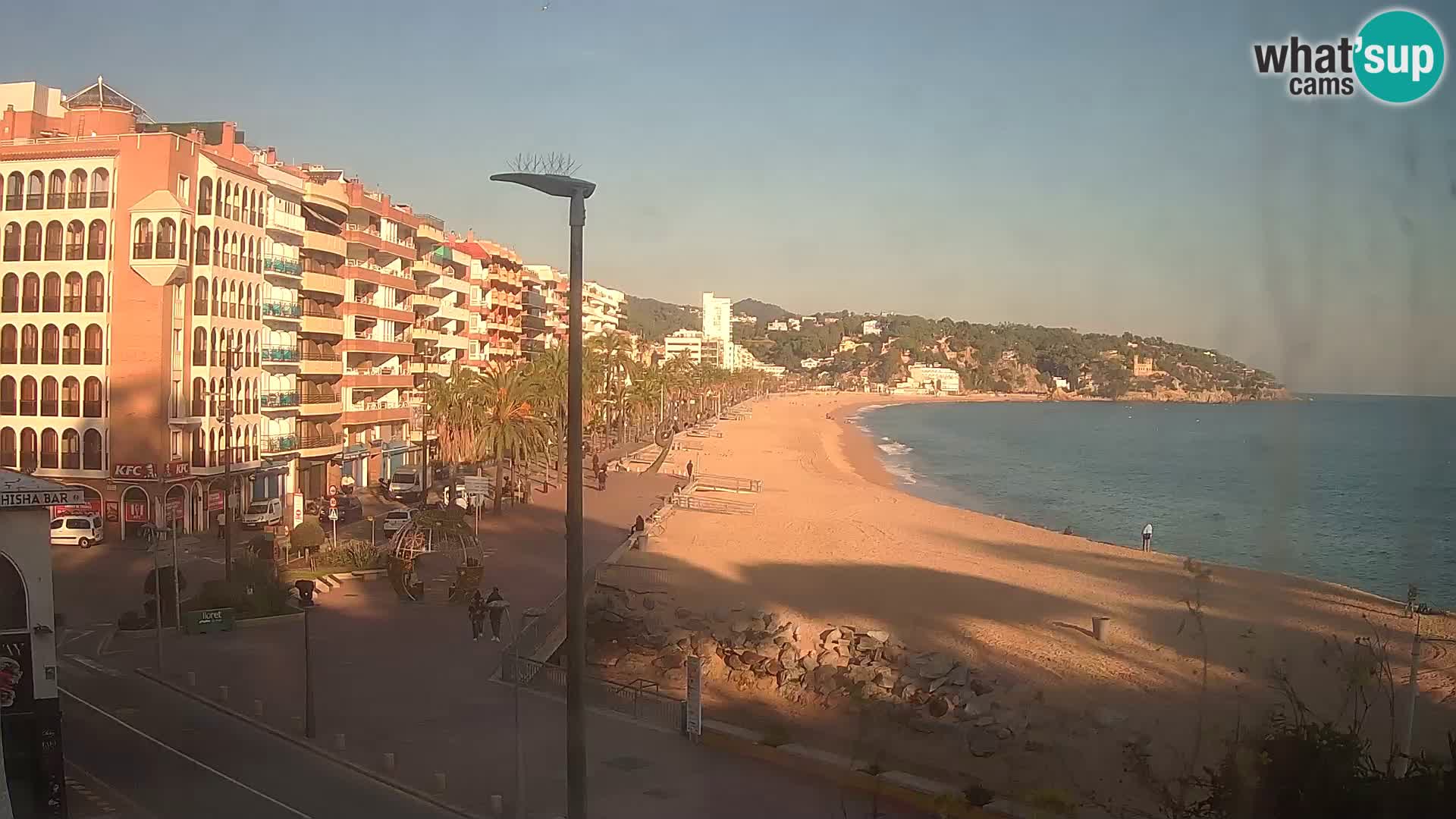 Kamera v živo Lloret de Mar – plaža