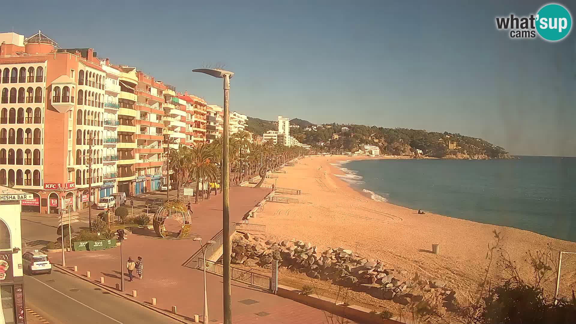 Webcam live Lloret de Mar – la spiaggia principale