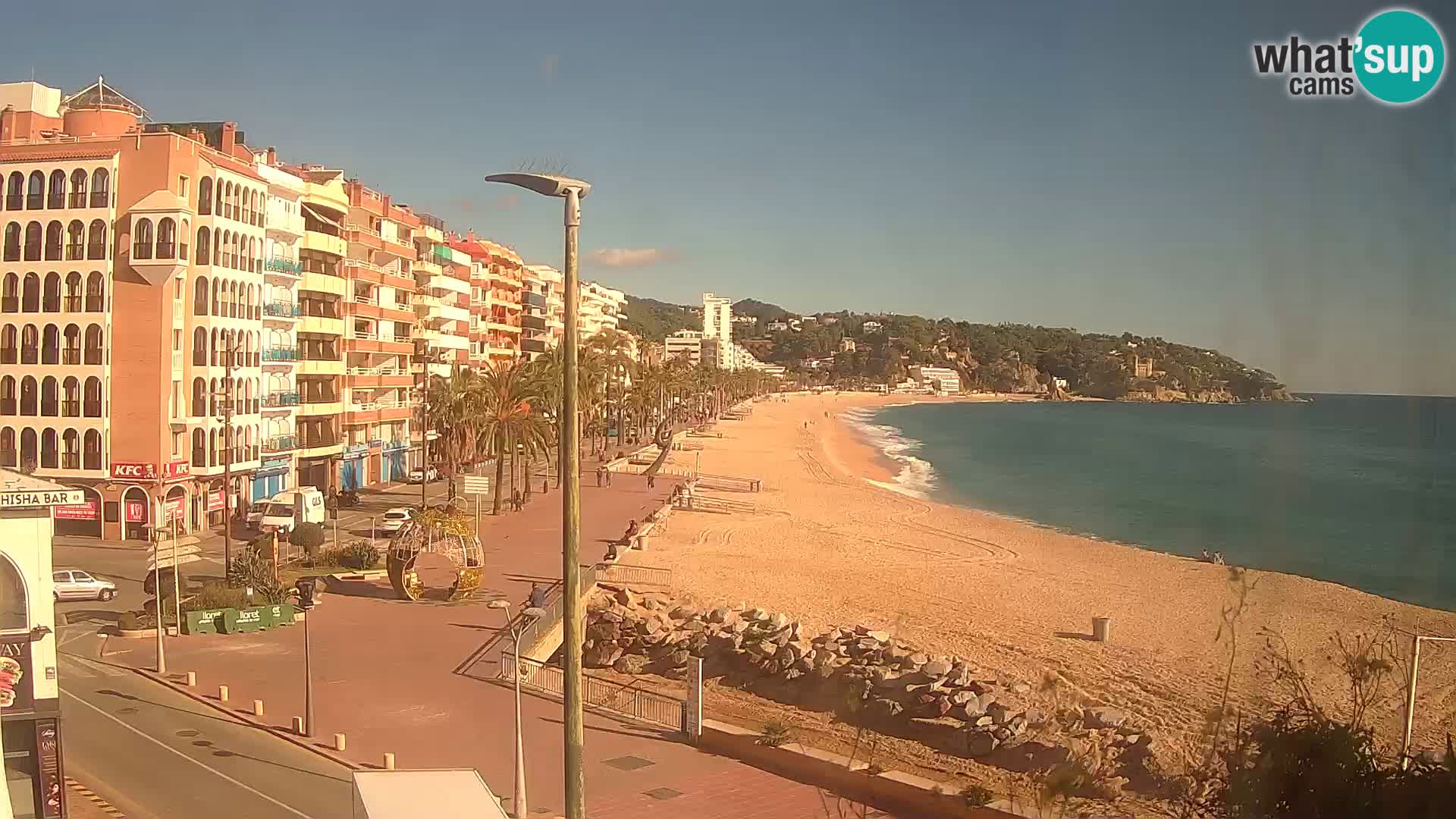 Kamera v živo Lloret de Mar – plaža