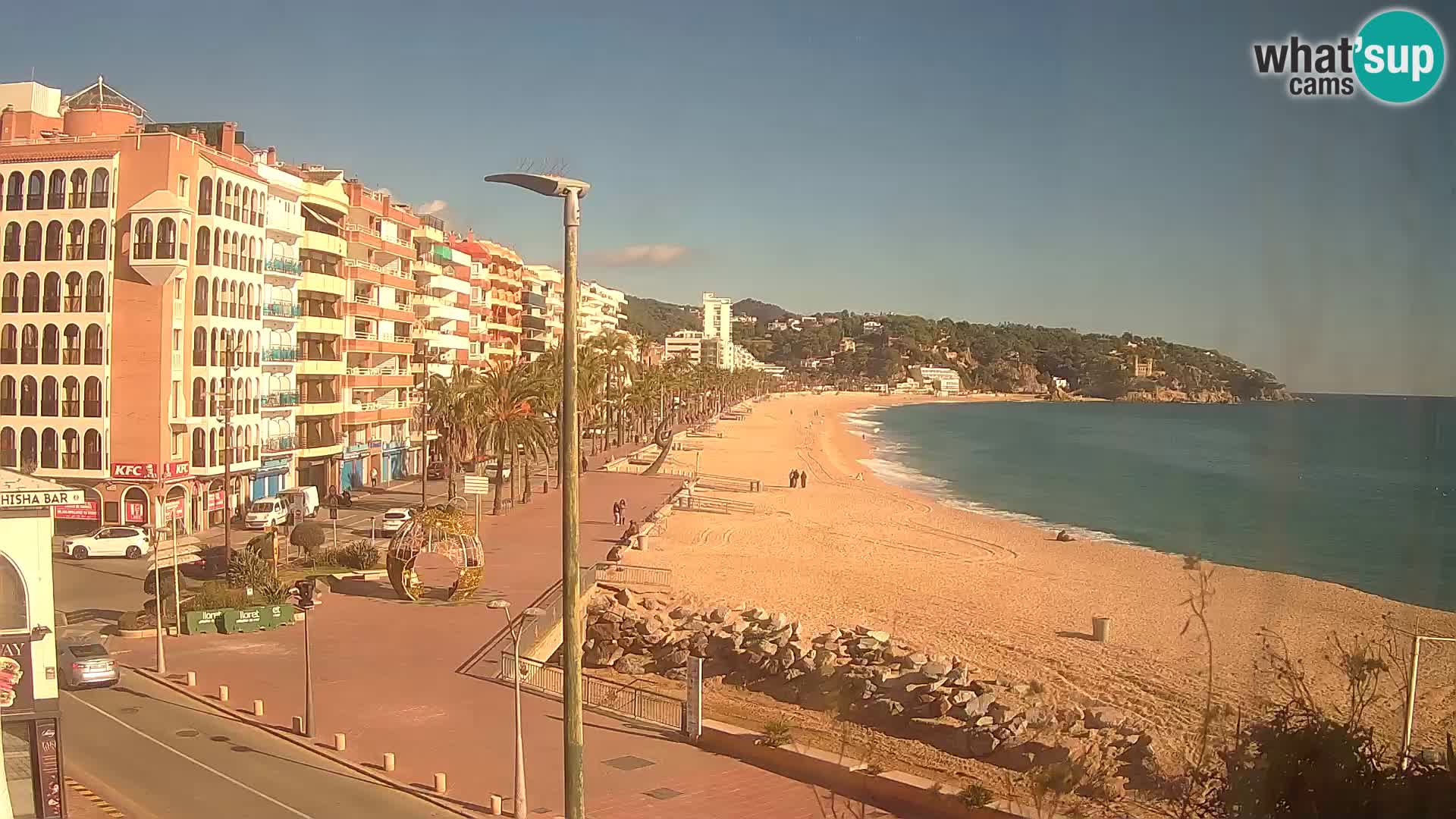 Webcam Live Lloret de Mar – La plage