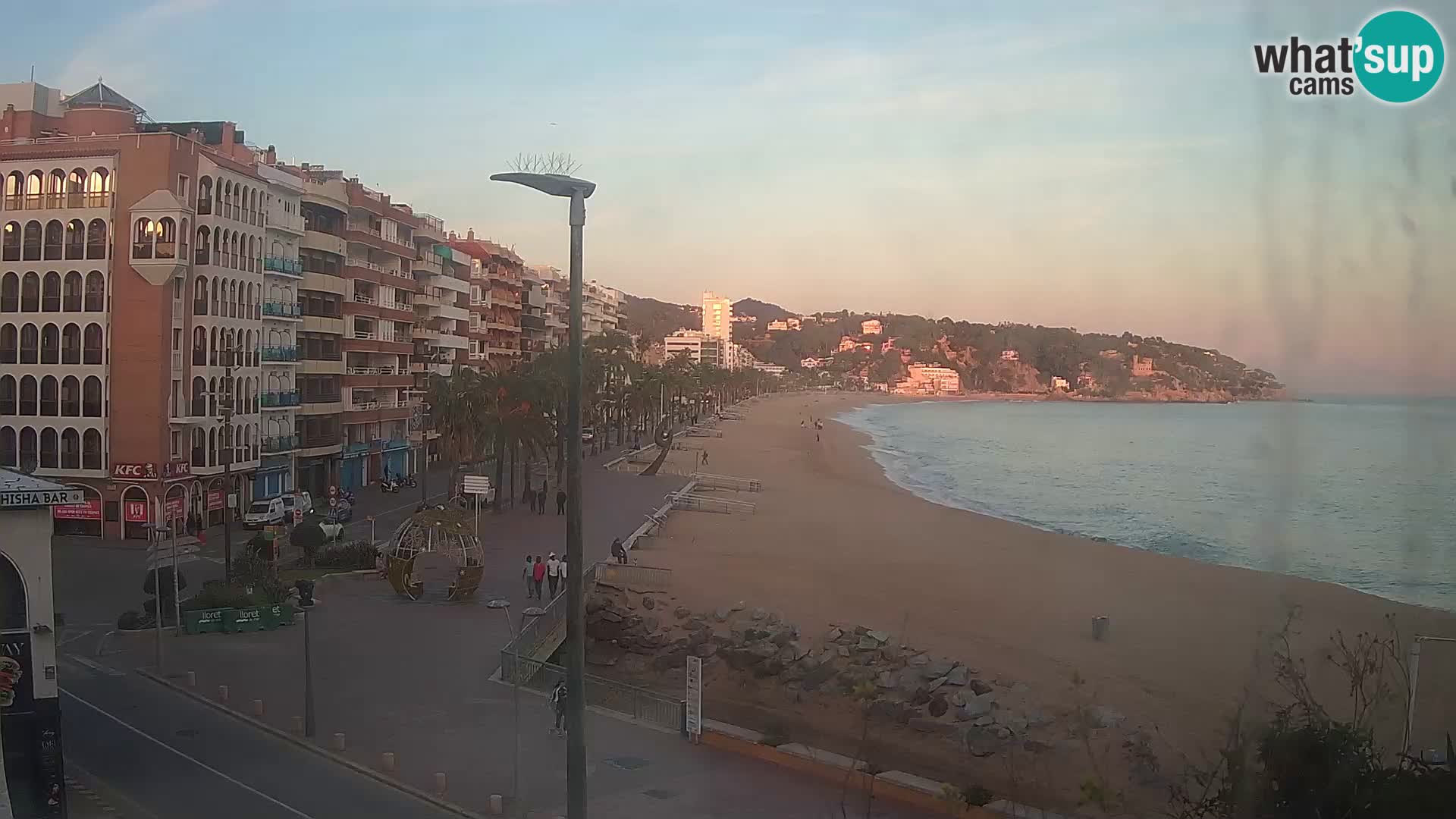 Kamera v živo Lloret de Mar – plaža
