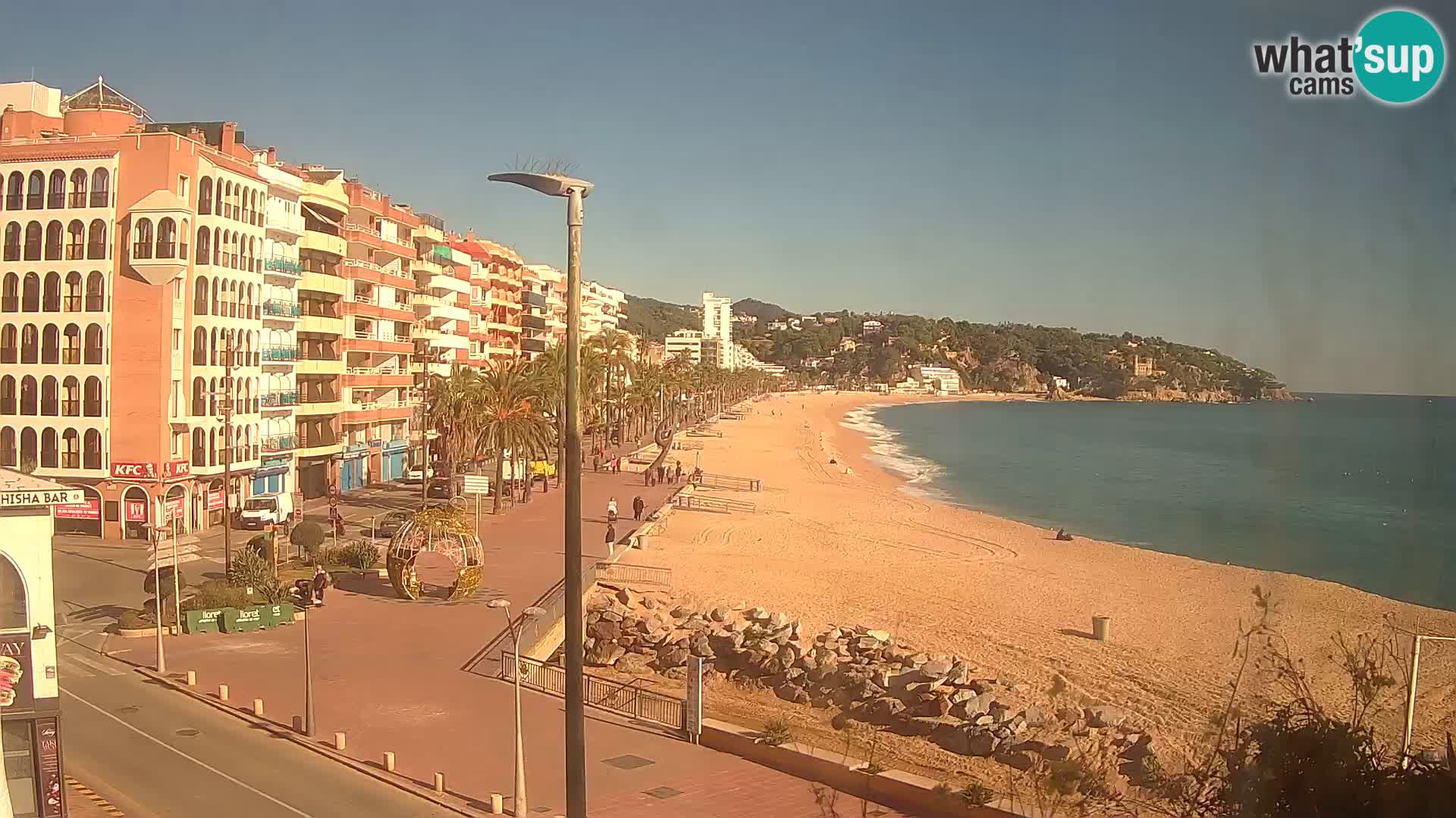 Webcam live Lloret de Mar – la spiaggia principale