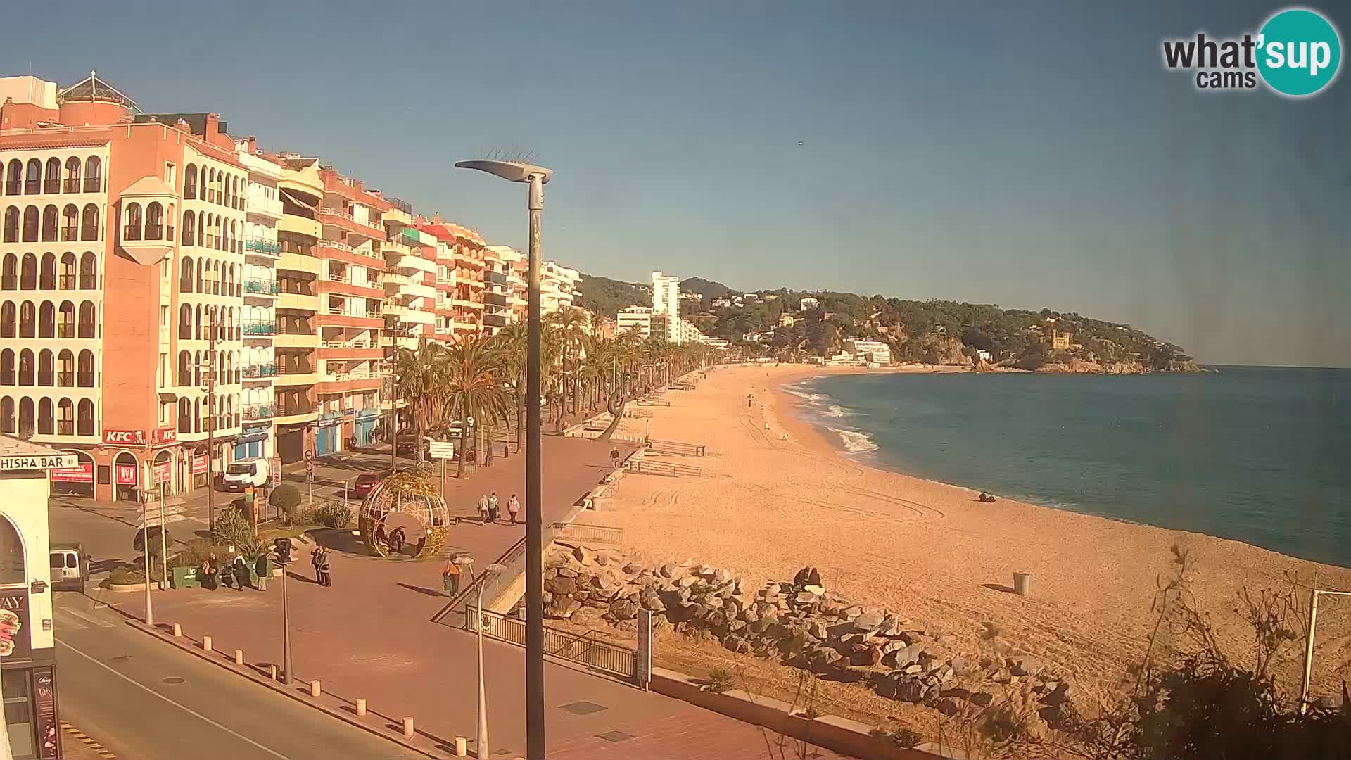 Webcam live Lloret de Mar – la spiaggia principale