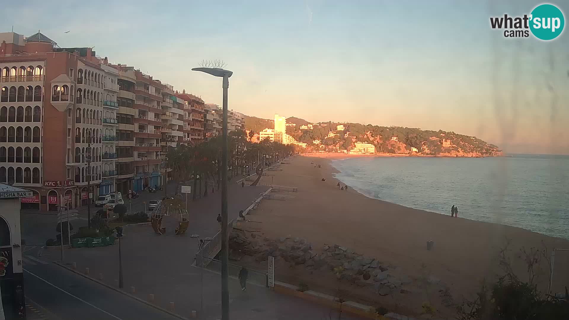 Webcam live Lloret de Mar – la spiaggia principale