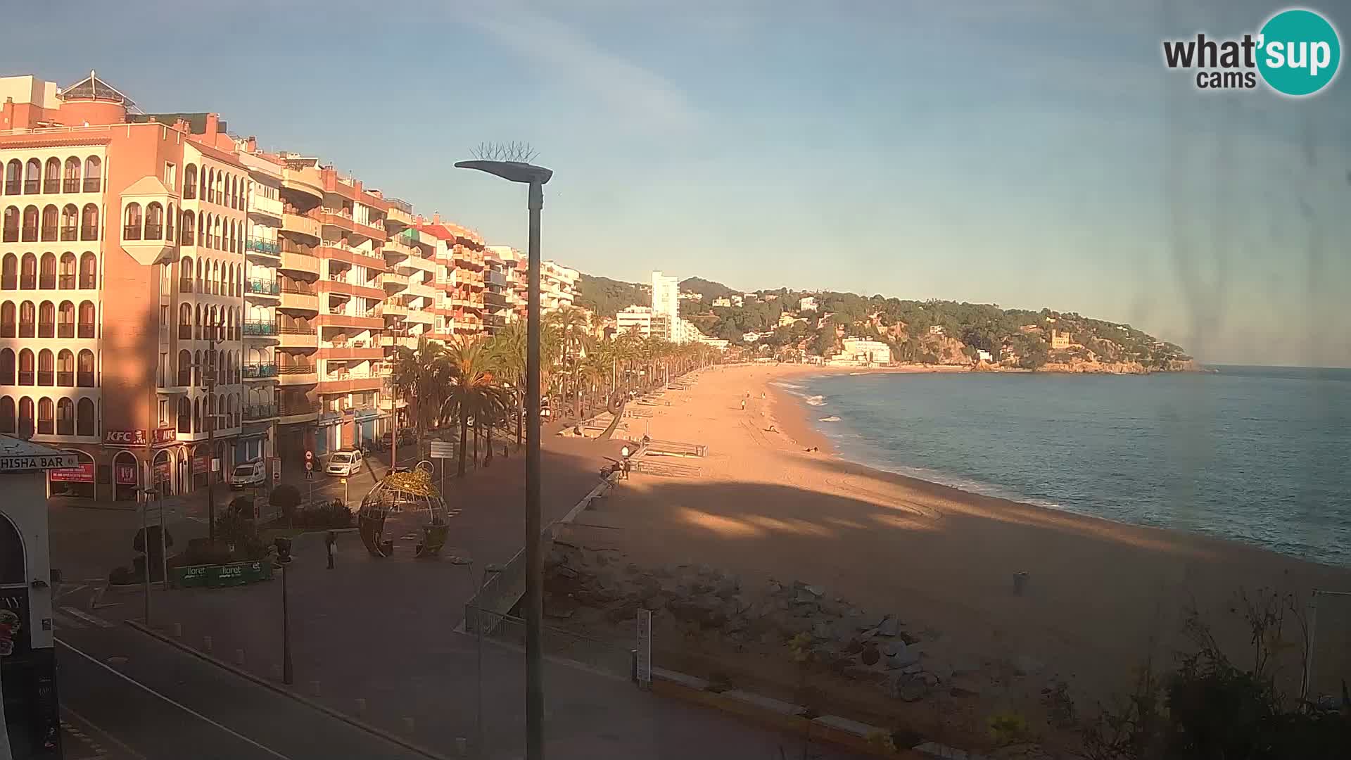 Kamera v živo Lloret de Mar – plaža
