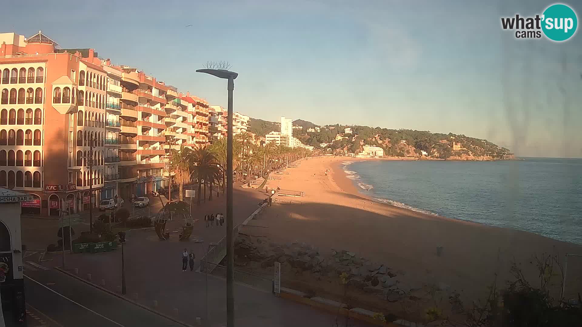 Kamera v živo Lloret de Mar – plaža