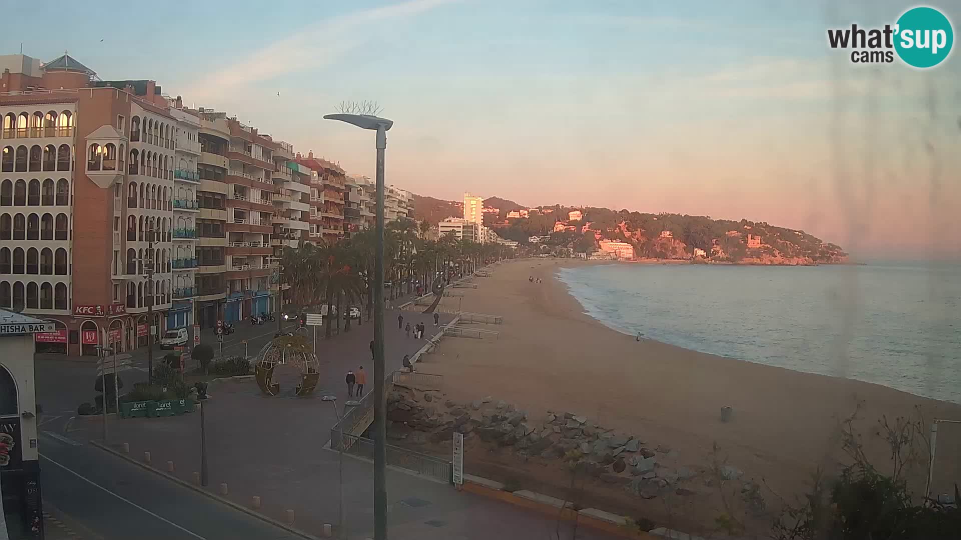 Webcam streaming Lloret de Mar – Plage