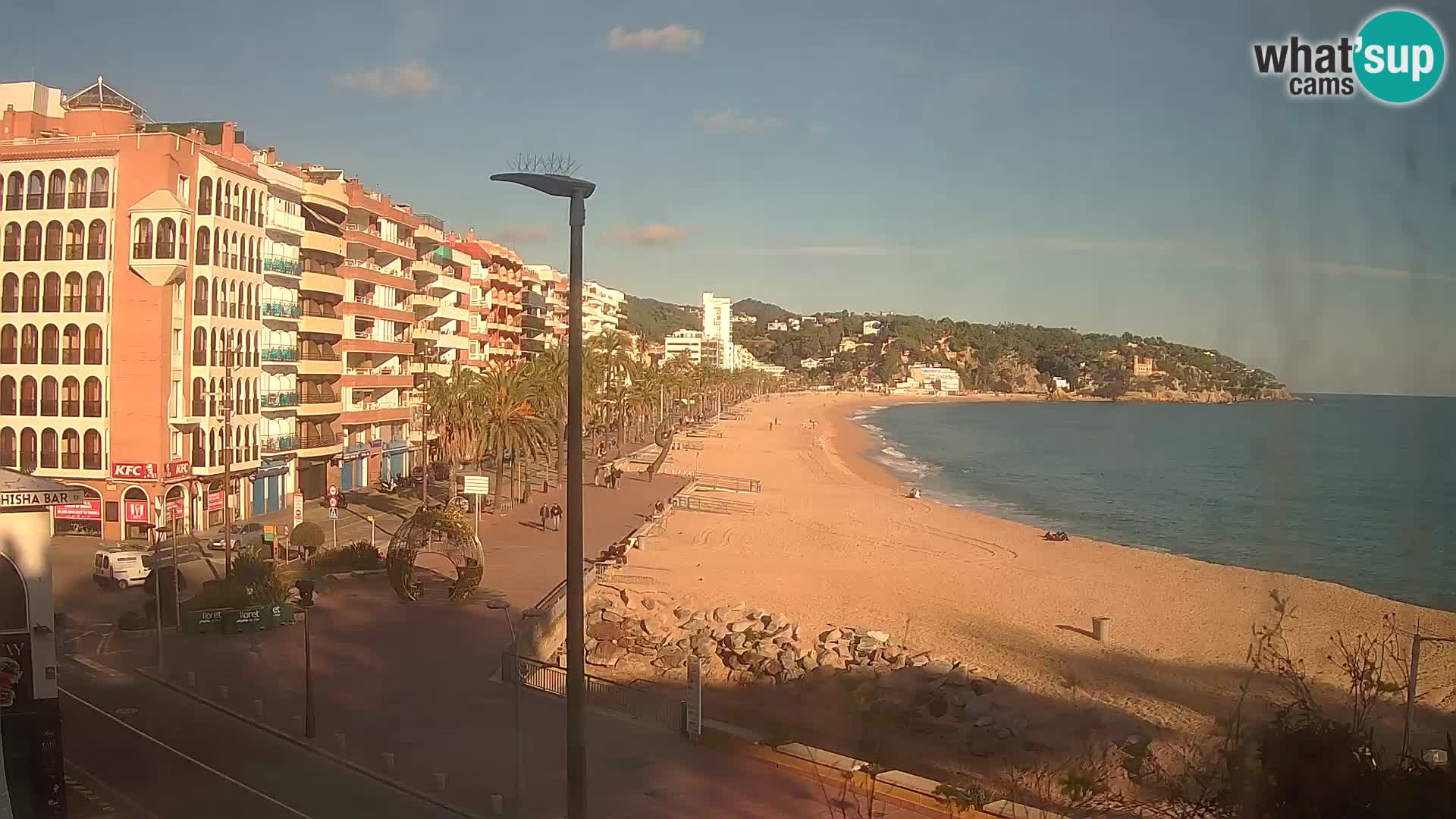 Webcam streaming Lloret de Mar – Plage