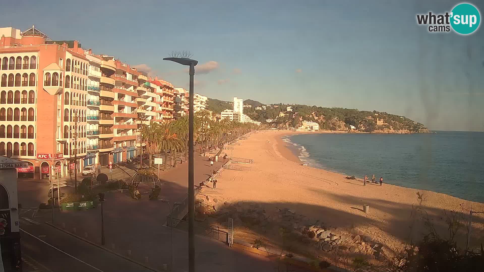 Webcam live Lloret de Mar – la spiaggia principale