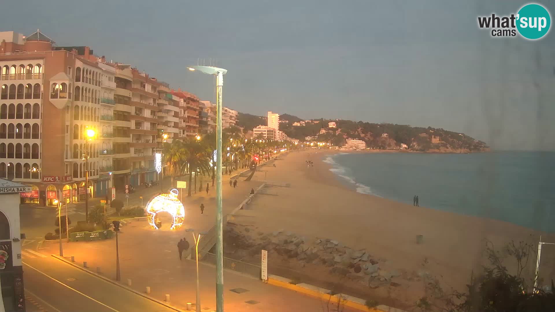 Webcam Lloret de Mar – Plage centrale